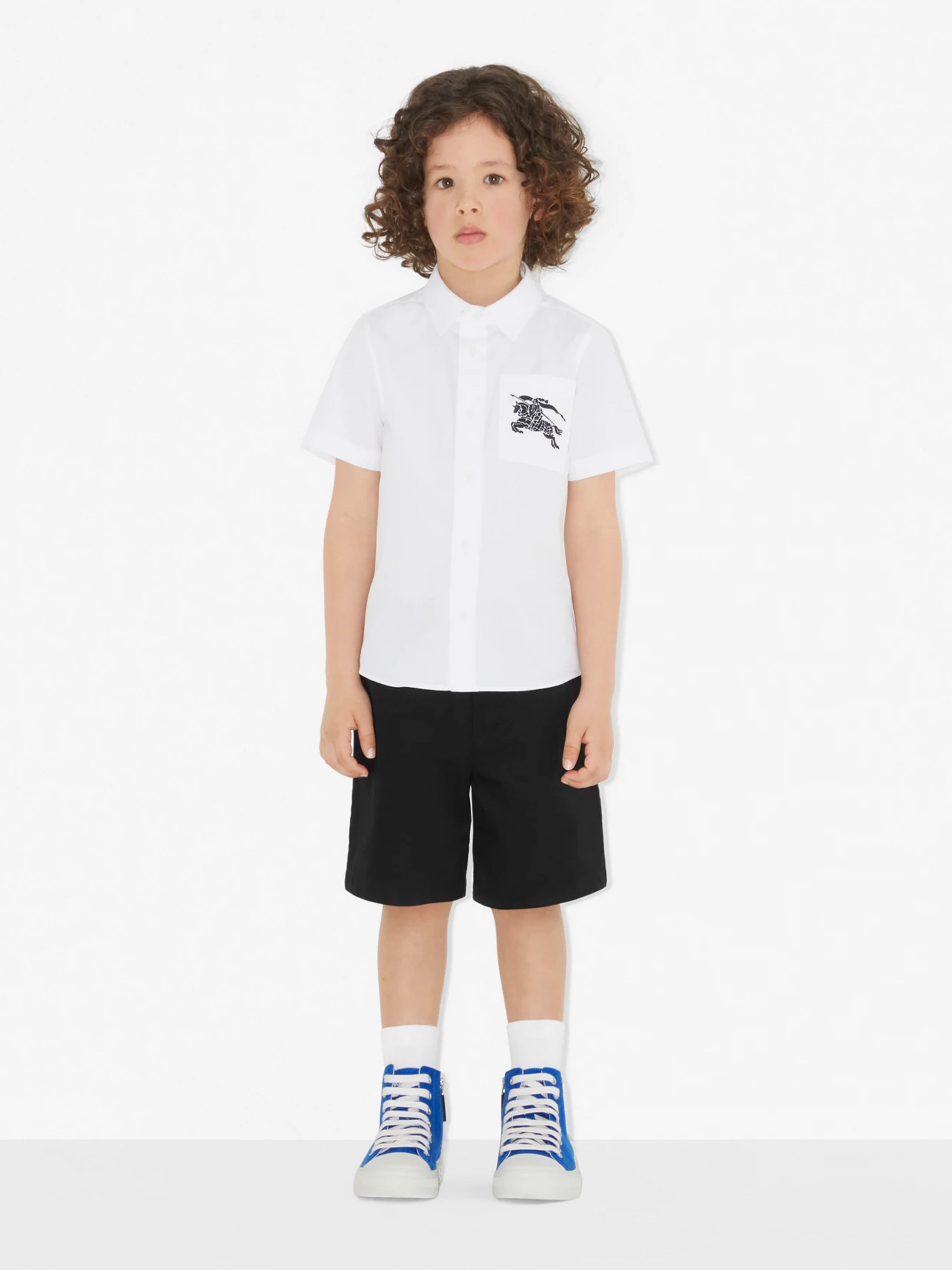 Boys Owen Shirt in White