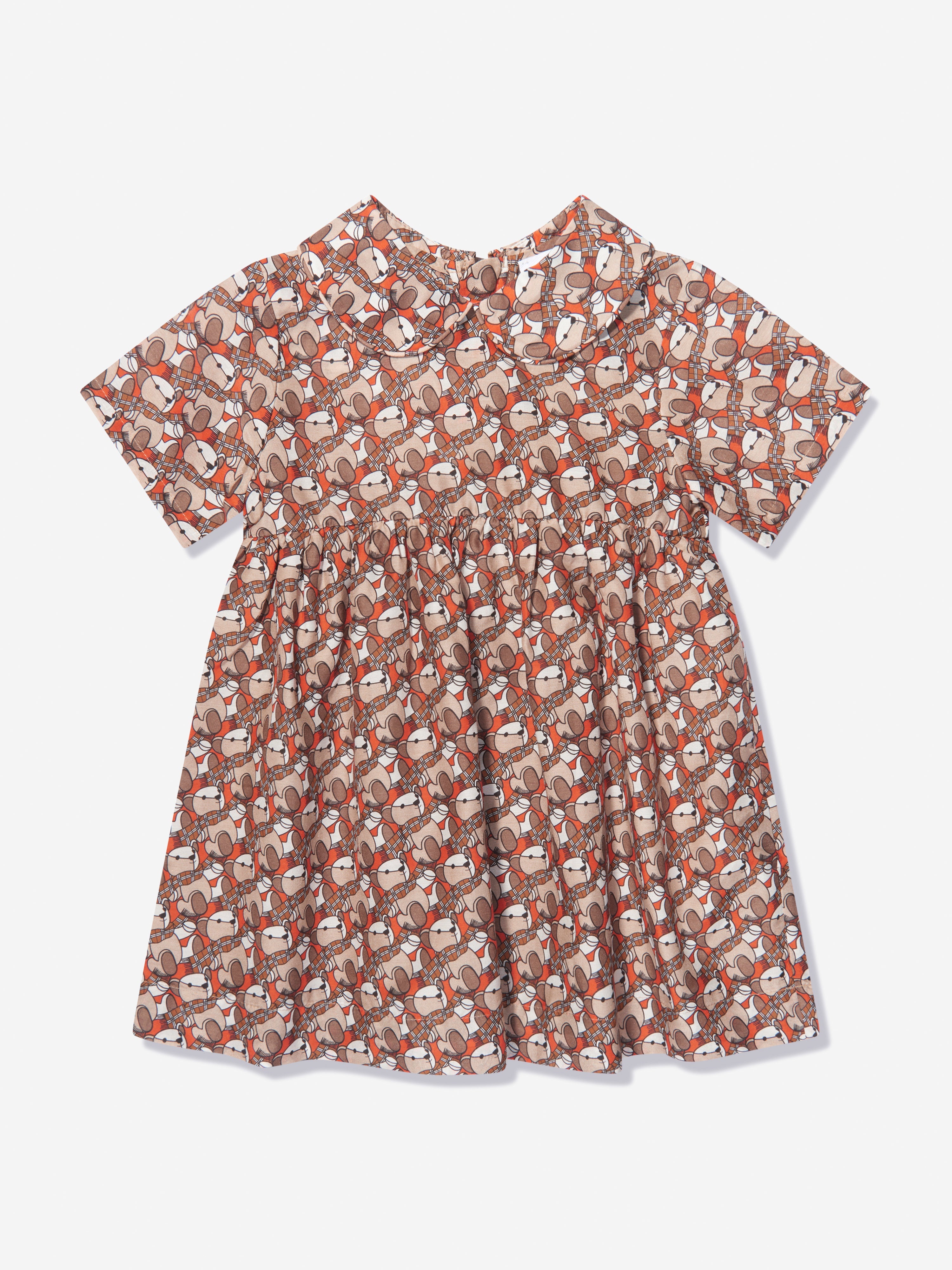 Baby Girls Geraldine Dress in Beige