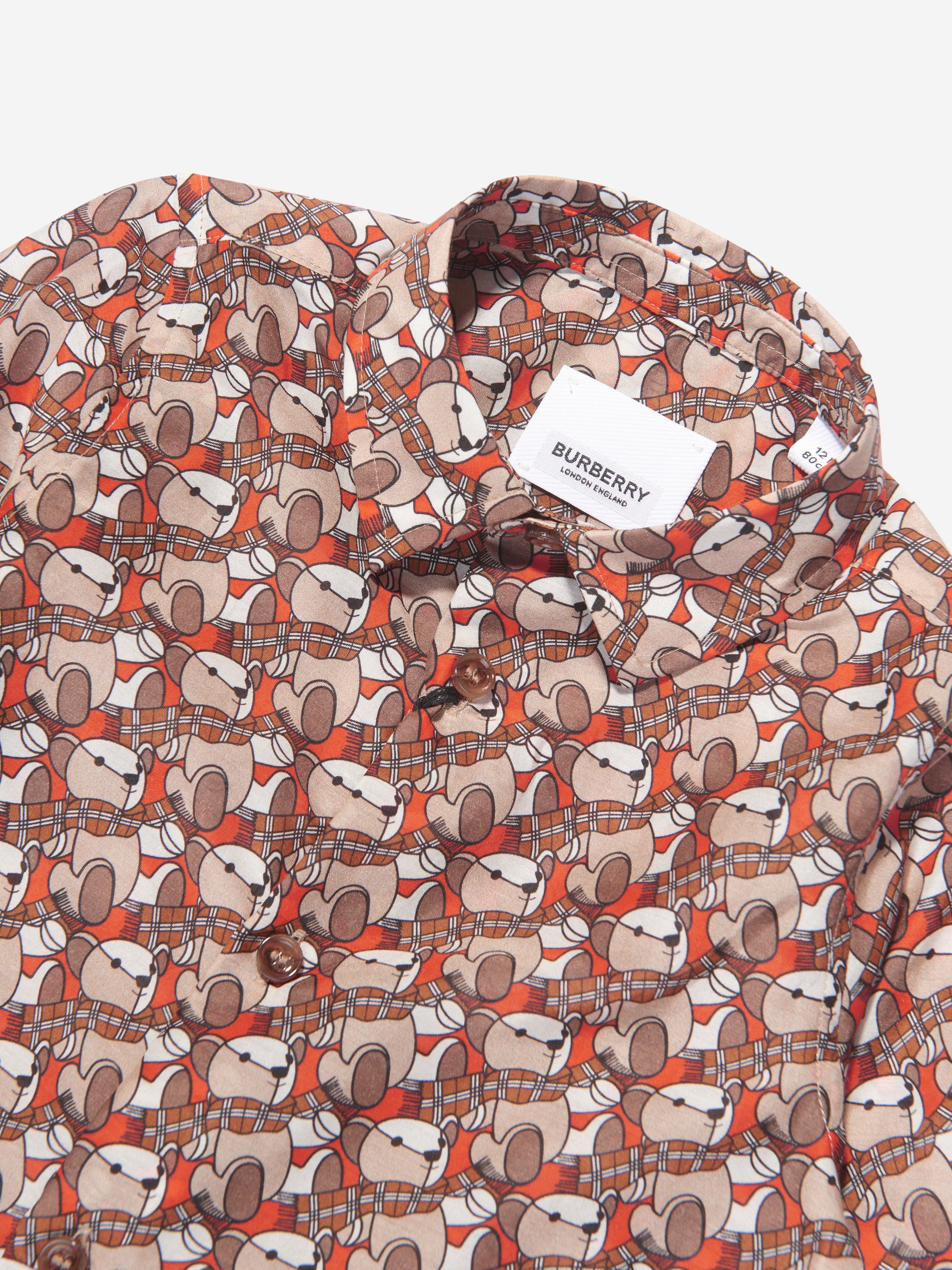 Baby Boys Mini Owen Shirt in Beige