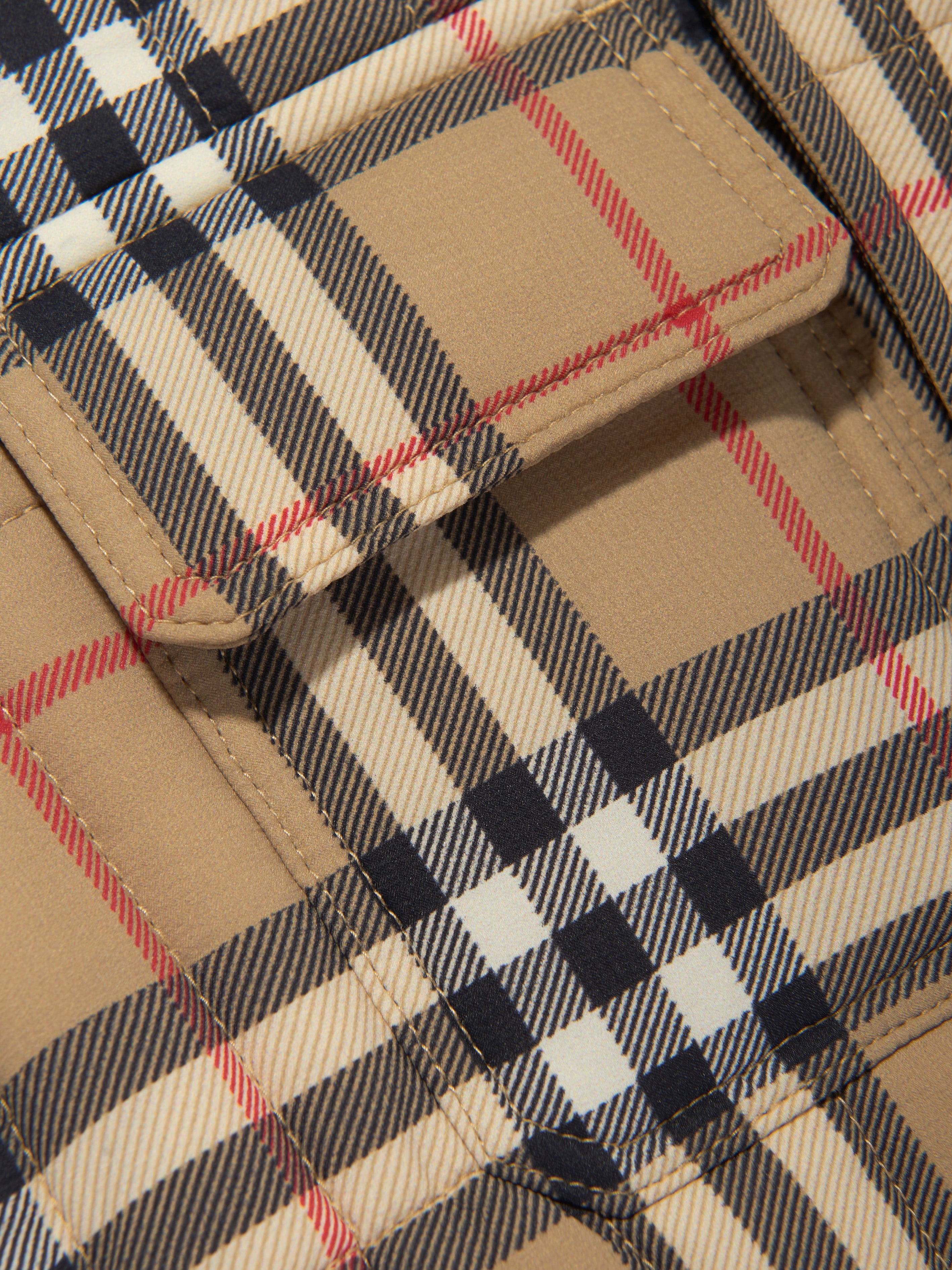 Baby Boys Mini Gideon Short Jacket in Beige