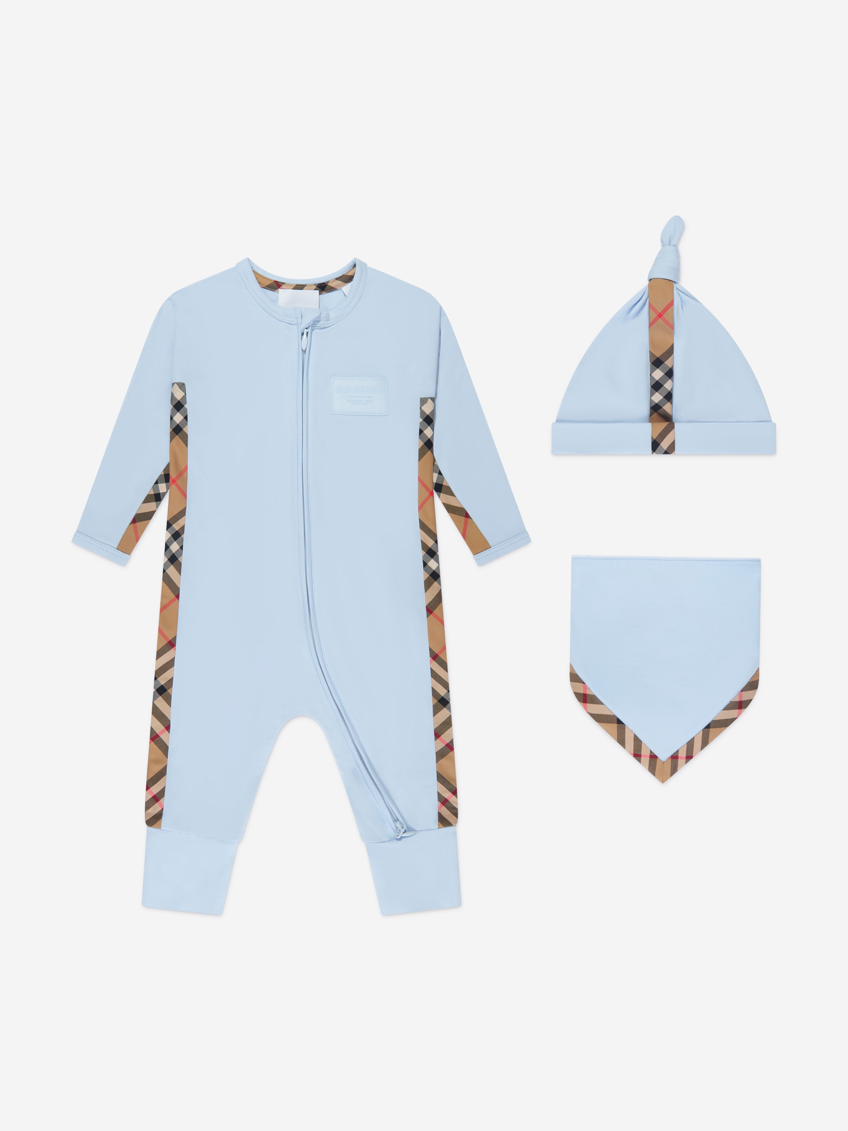 Baby Boys Claude Gift Set on Blue