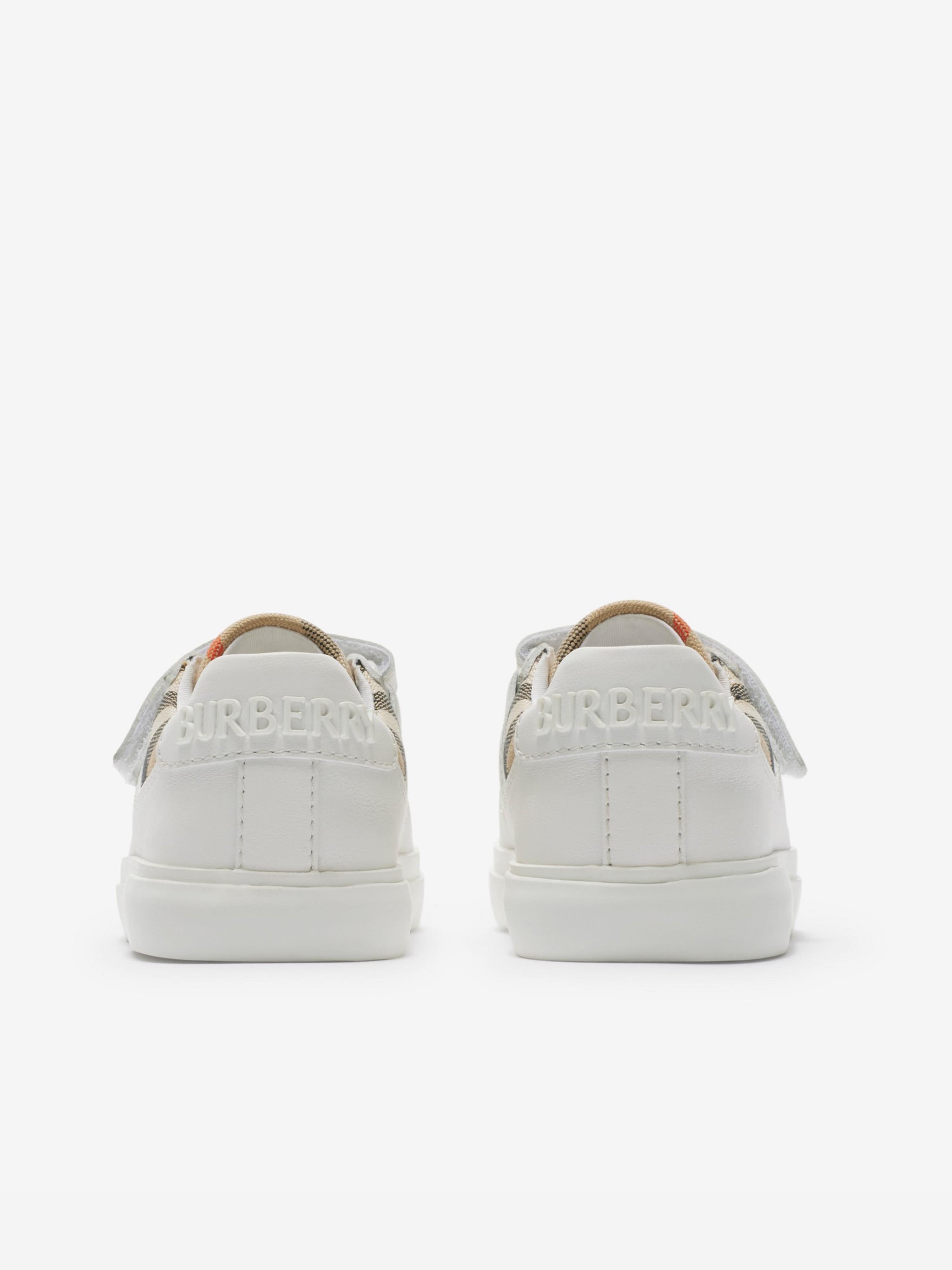 Baby Check Trainers in White