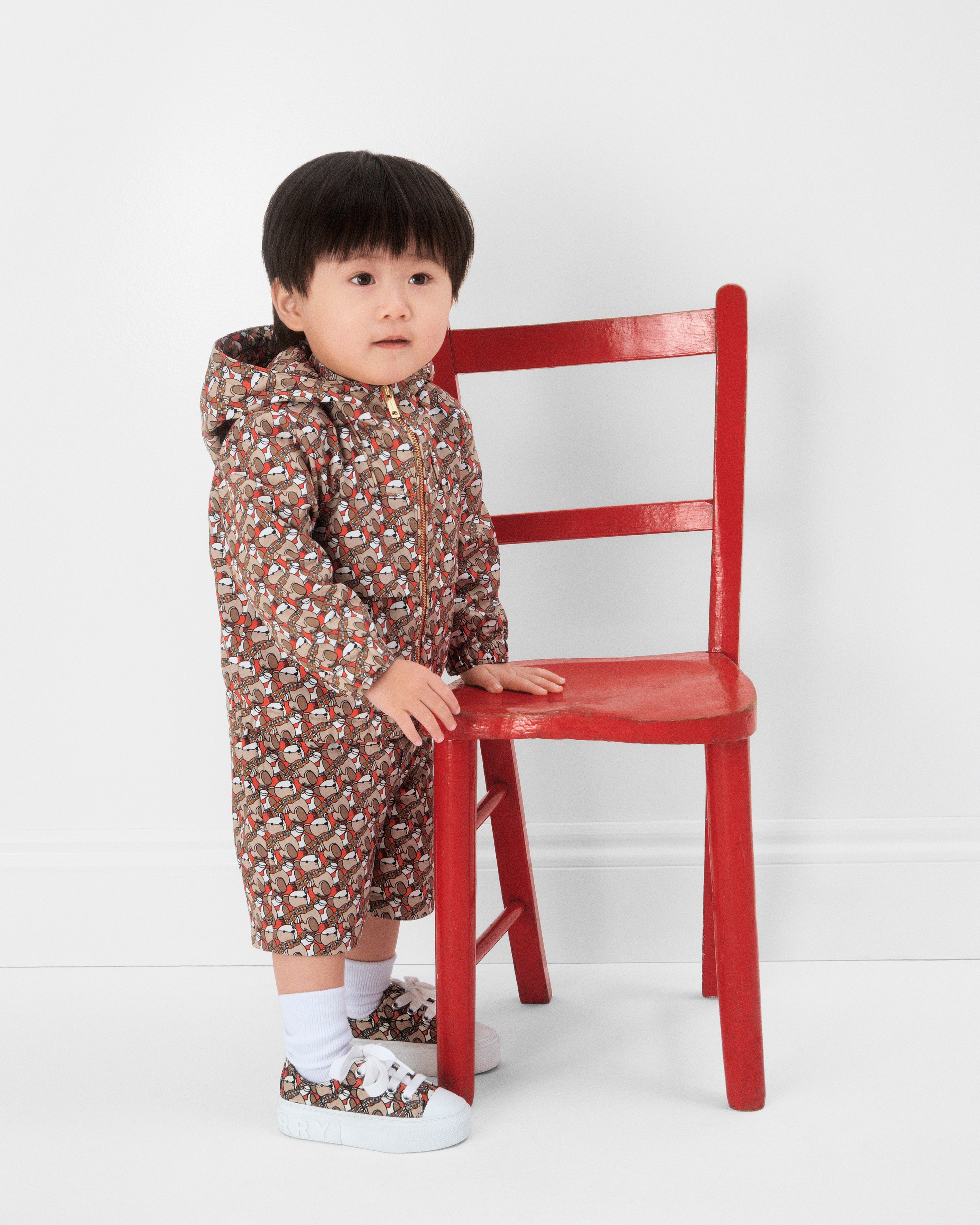 Baby Boys Mini Halford Shorts in Beige