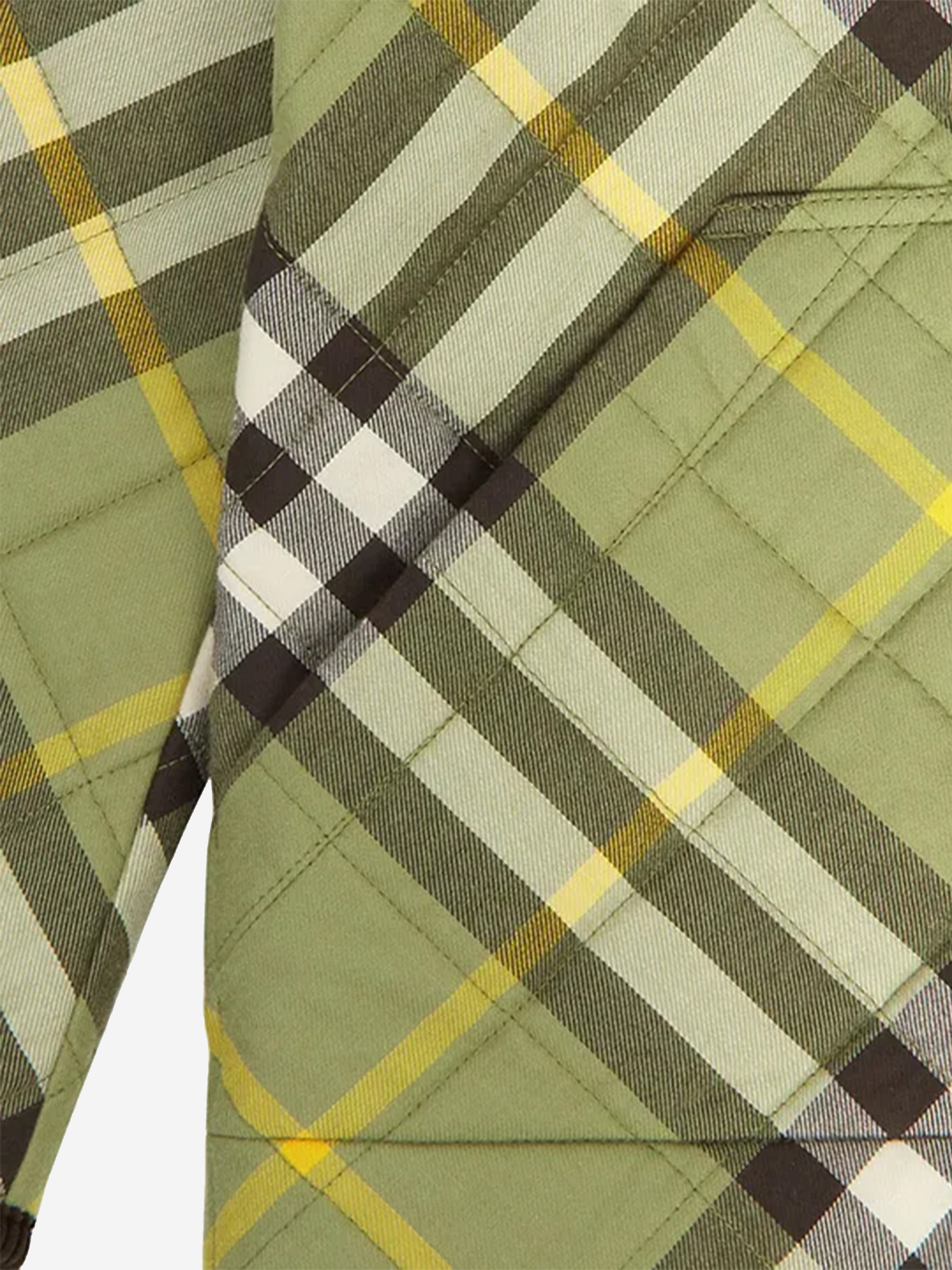Boys Check Grayson Jacket in Green
