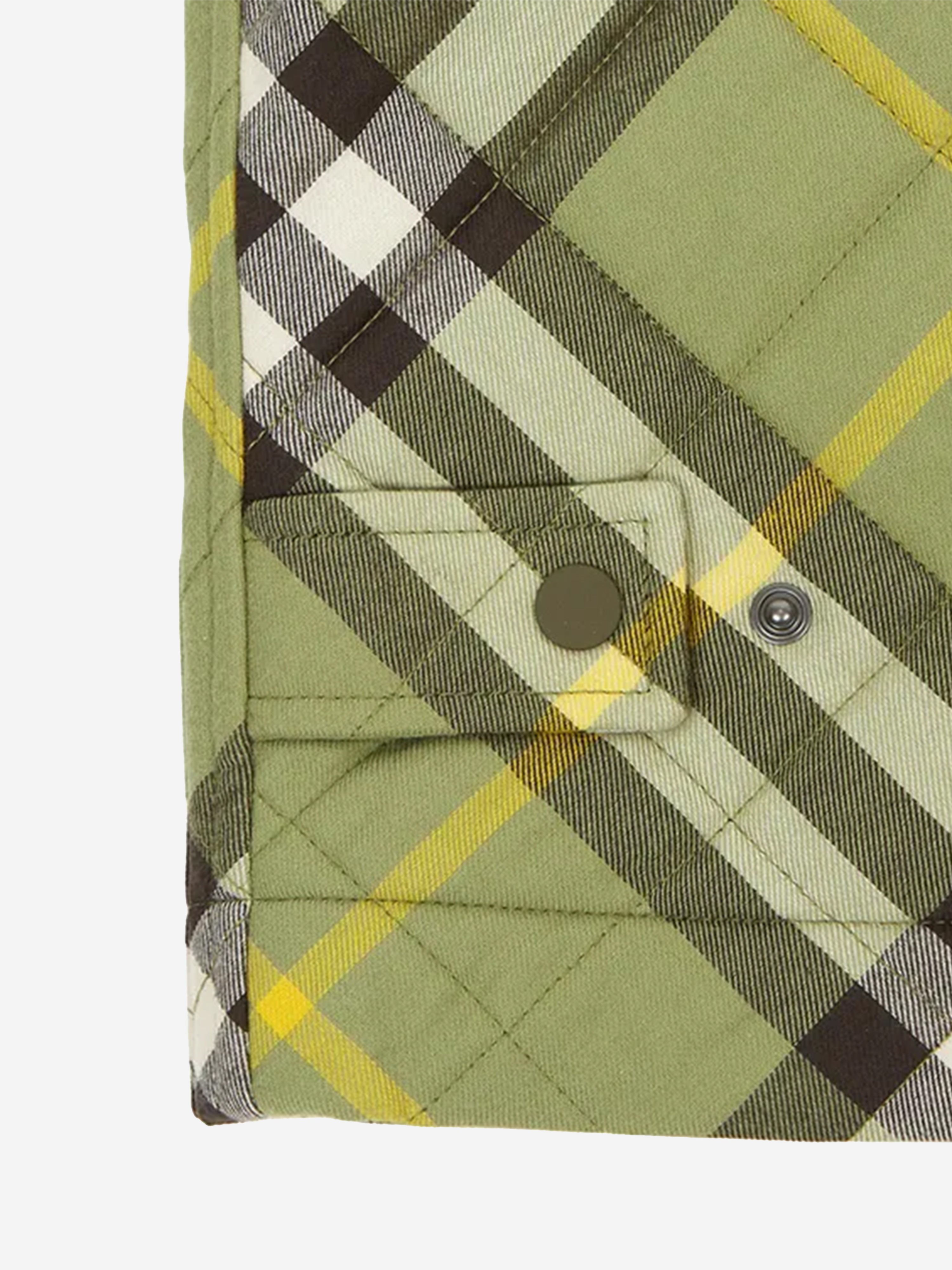 Boys Check Grayson Jacket in Green