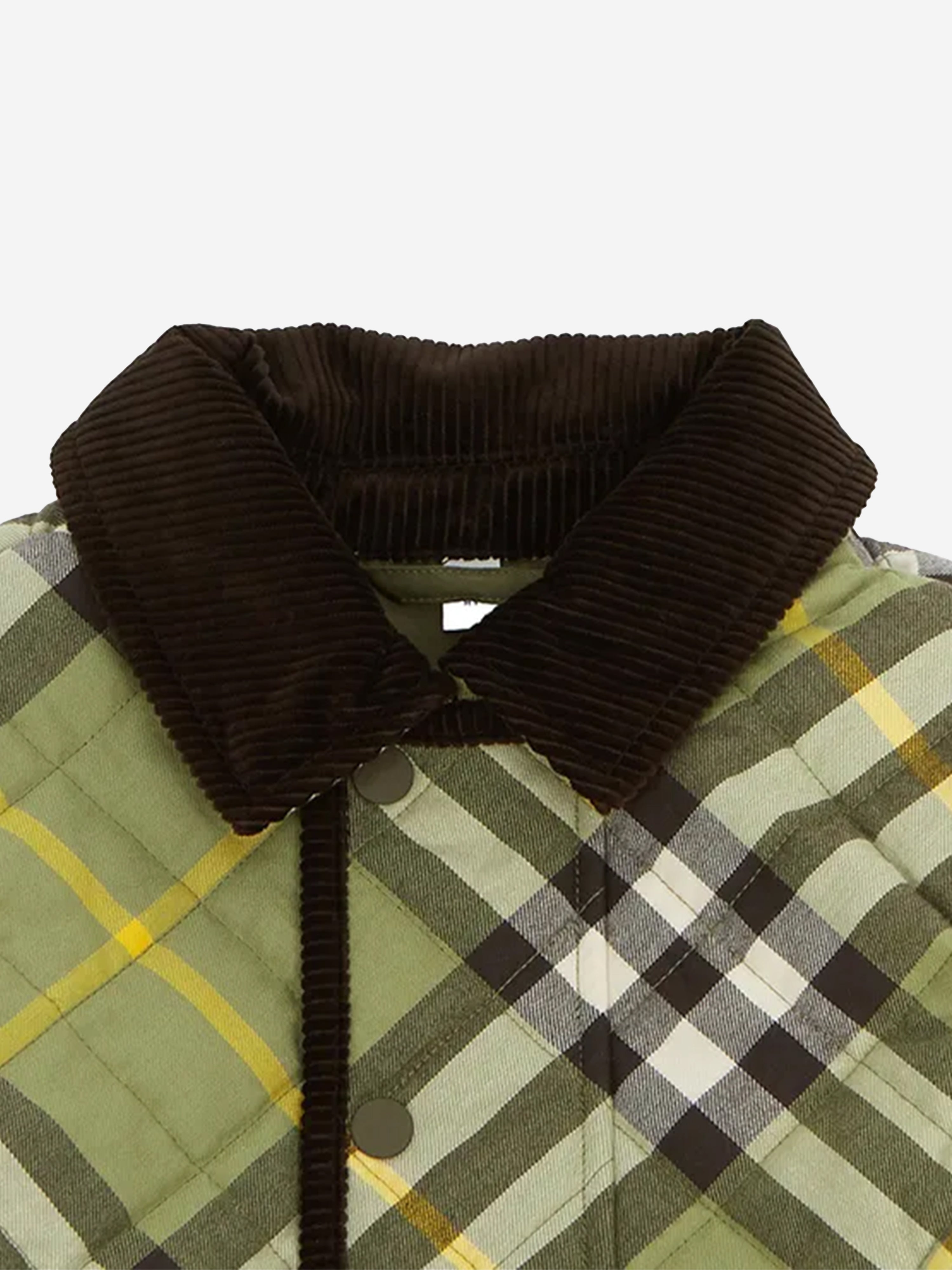 Boys Check Grayson Jacket in Green