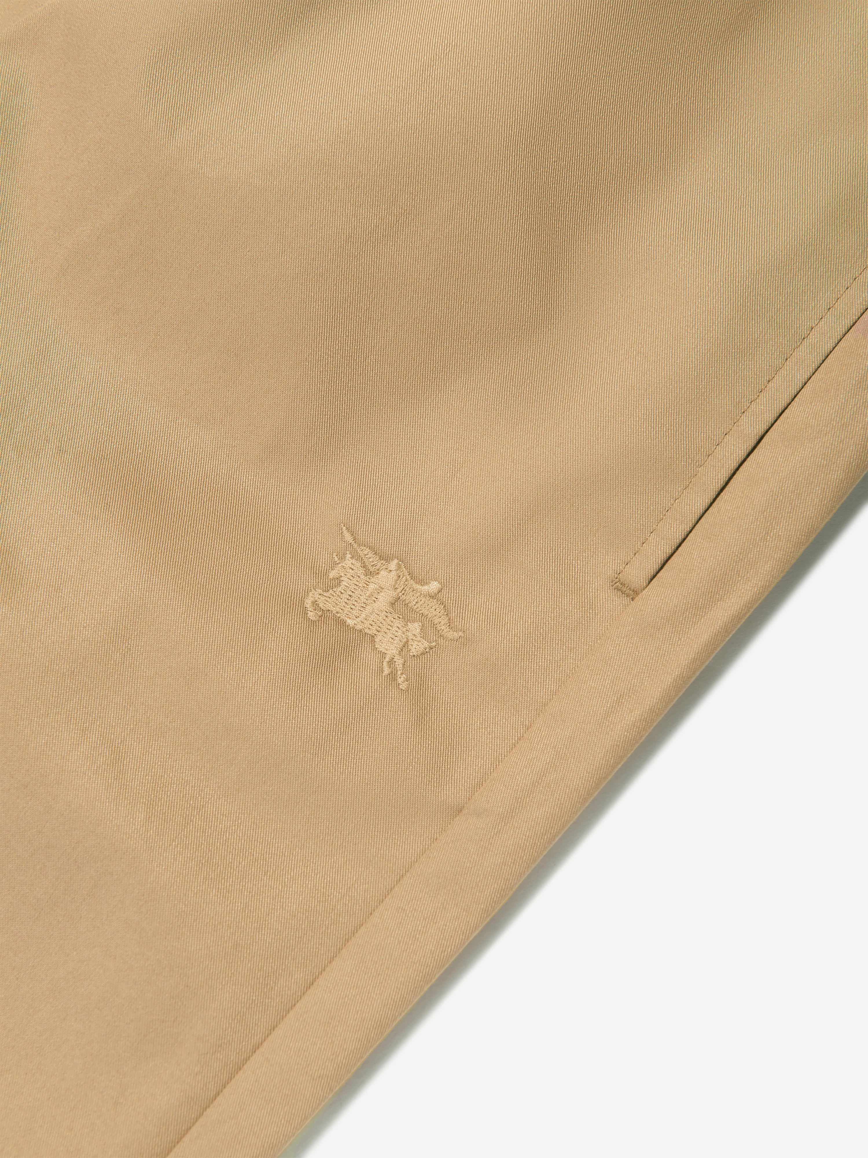 Boys Travard Logo Joggers in Beige