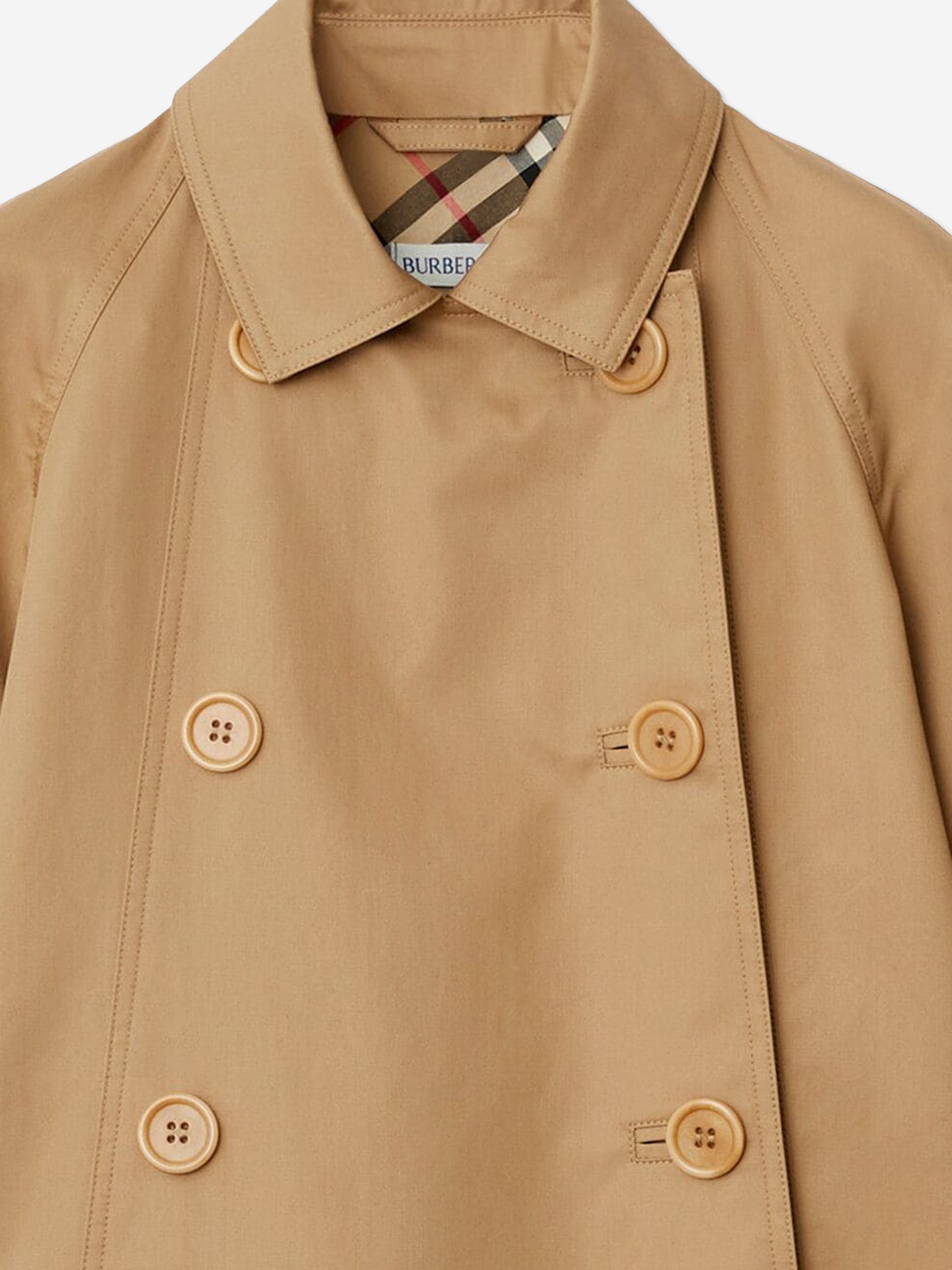 Girls Olivia Trench Coat in Beige