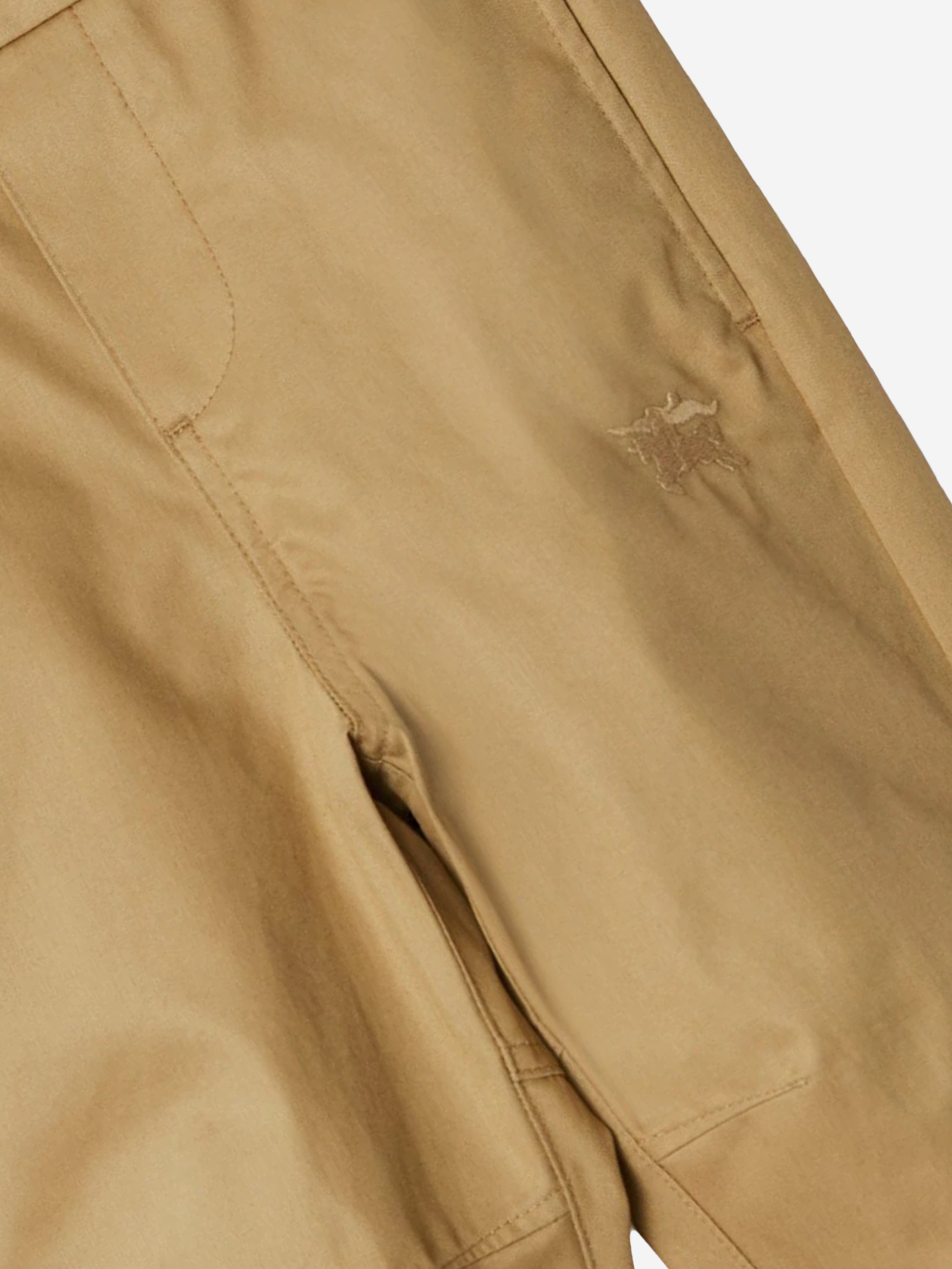 Baby Boys Mini Travard Joggers in Beige