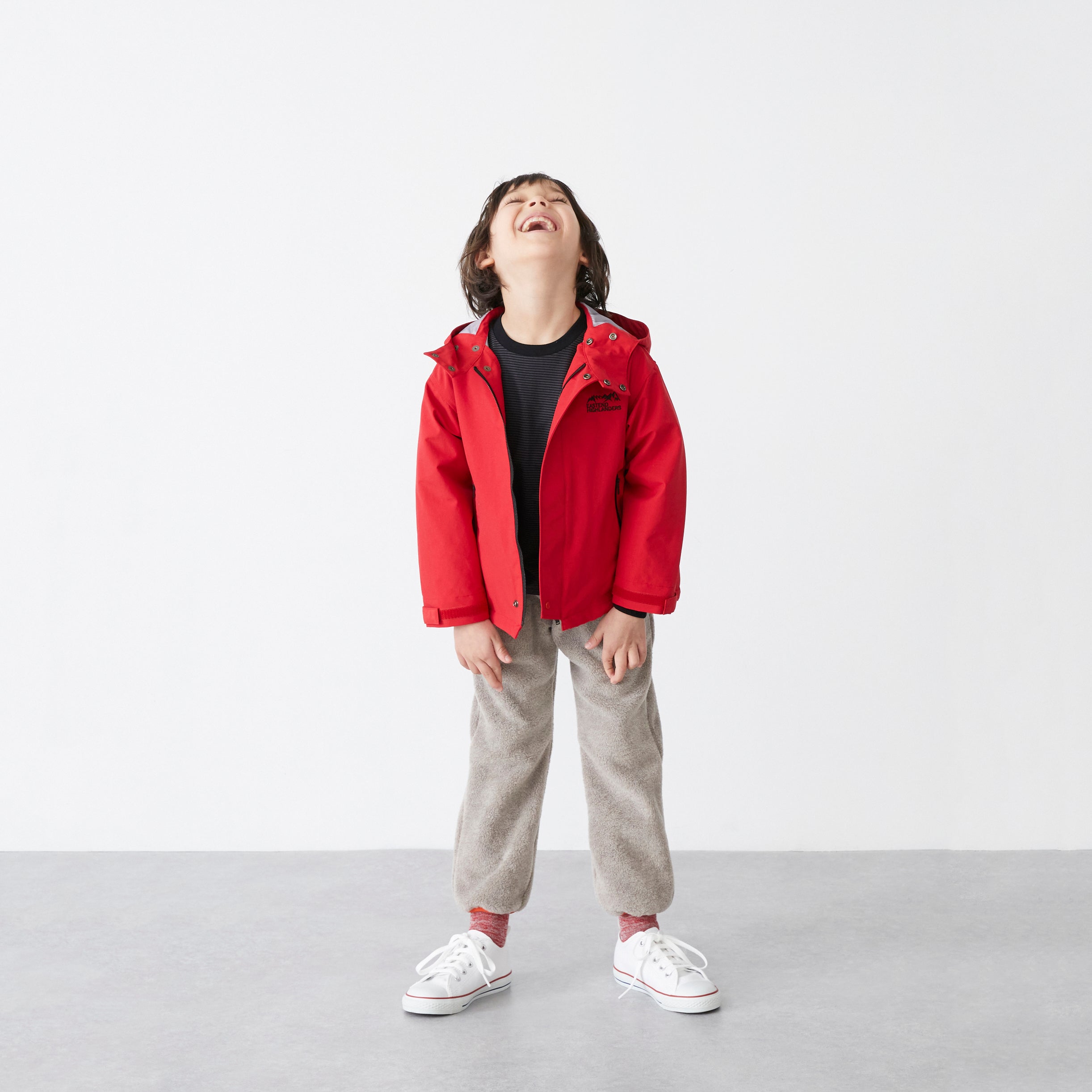 Boys & Girls Beige Fleece Trousers