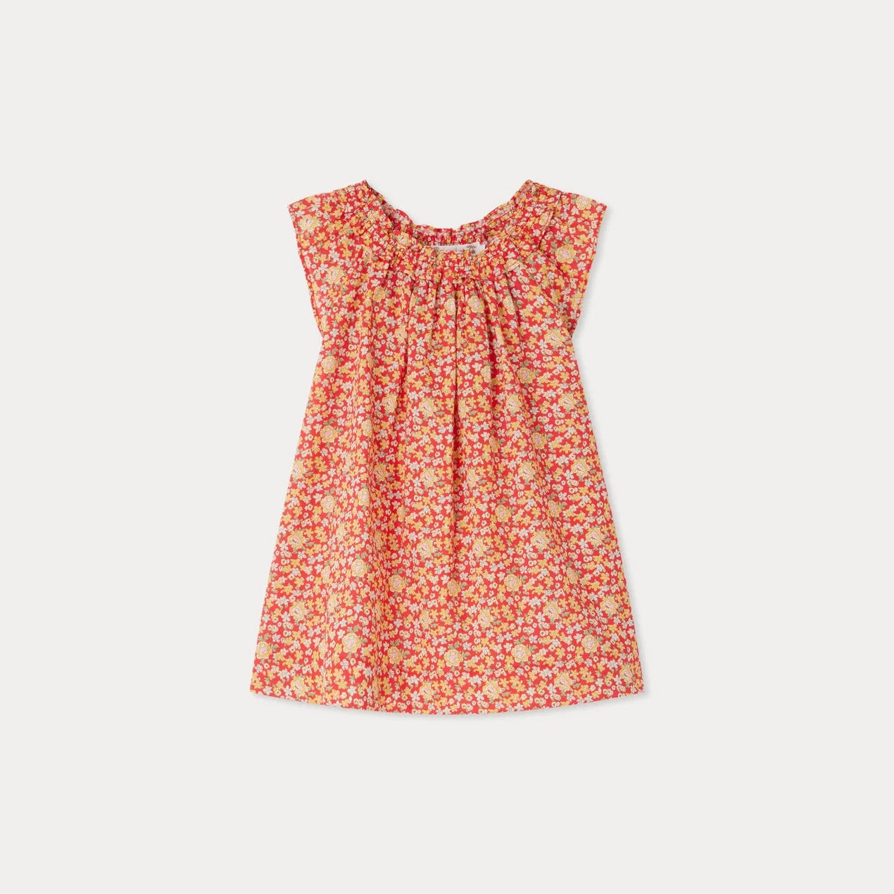 Baby Girls Poppy Floral Cotton Dress