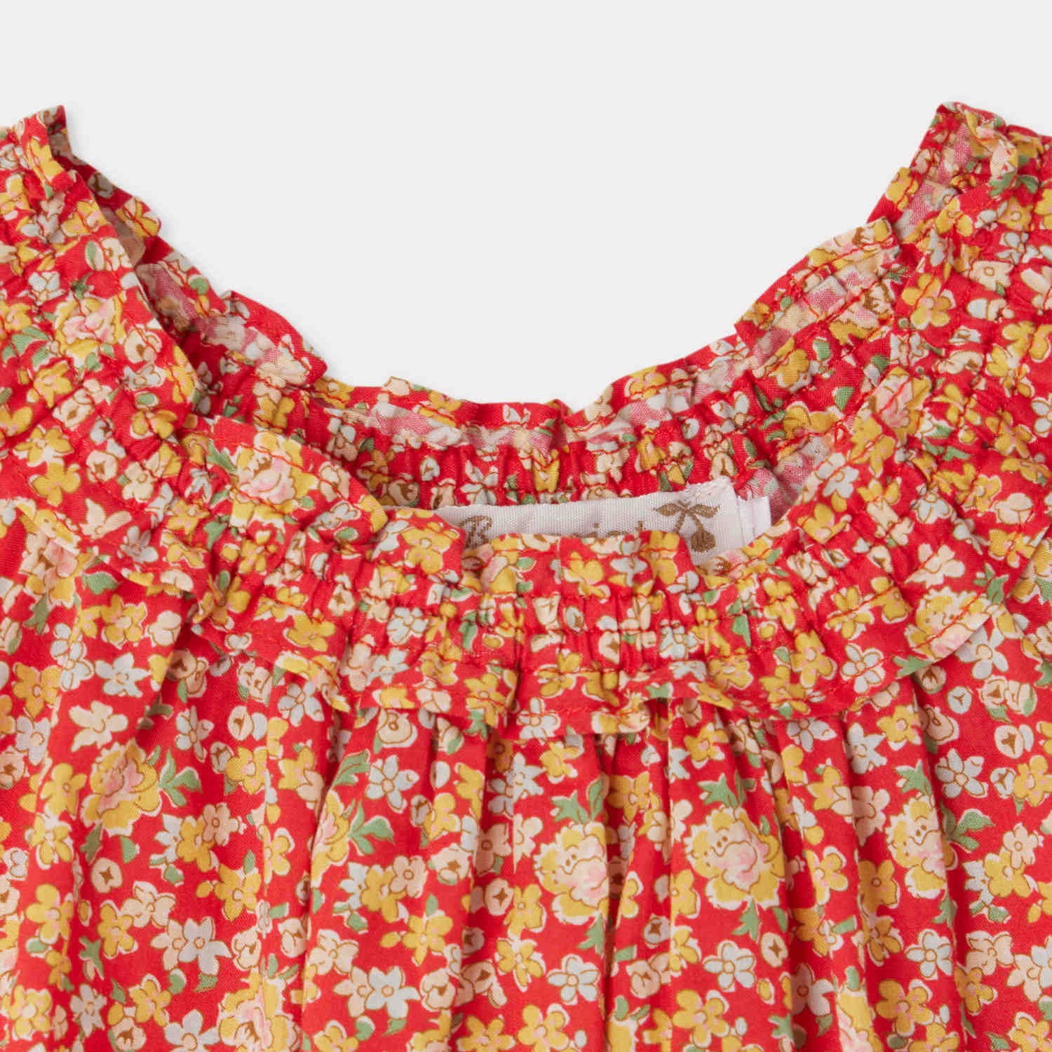 Baby Girls Poppy Floral Cotton Dress