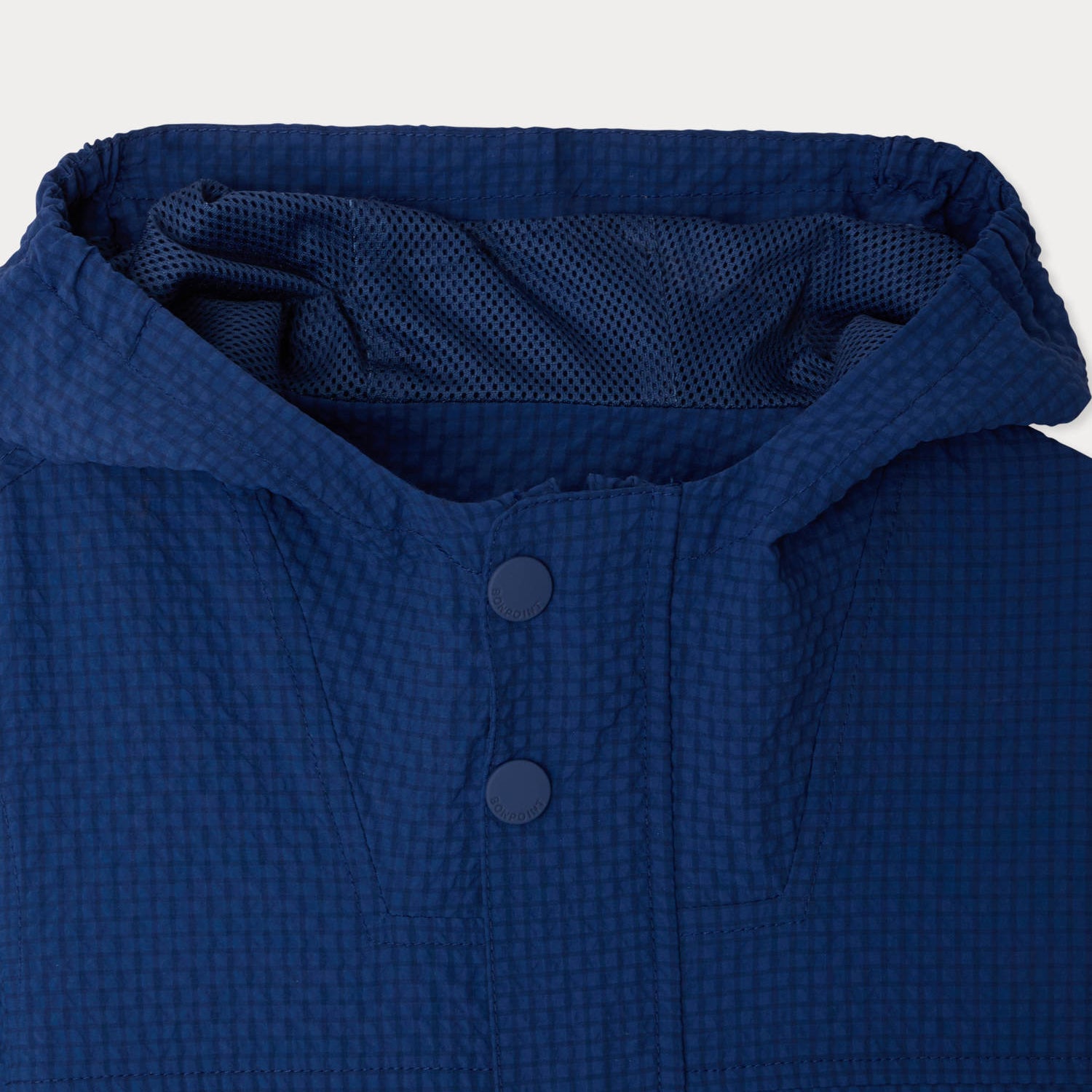 Boys Blue Hooded Jacket