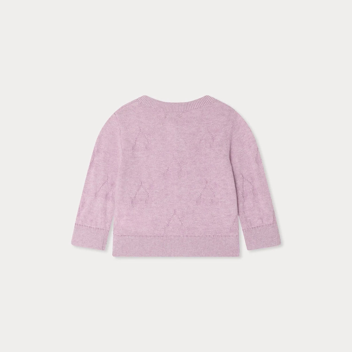 Baby Girls Lilac Cotton Cardigan
