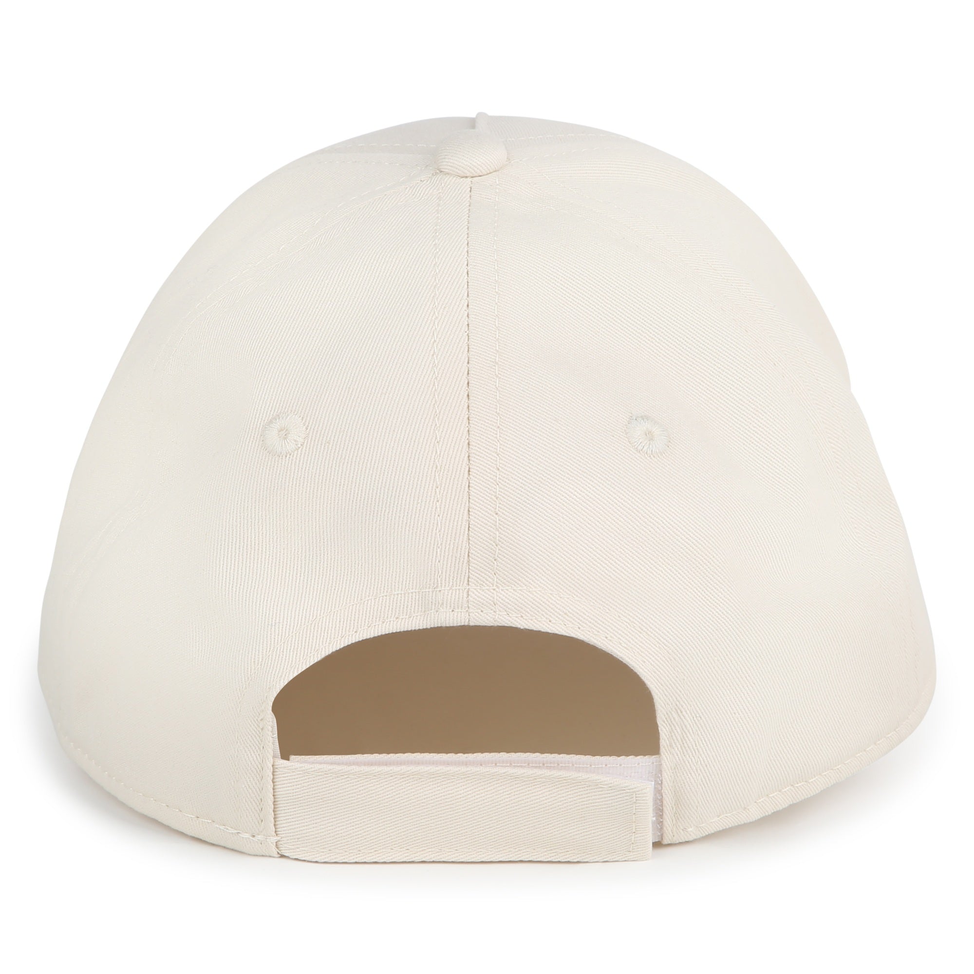 Girls White Logo Baseball Cap
