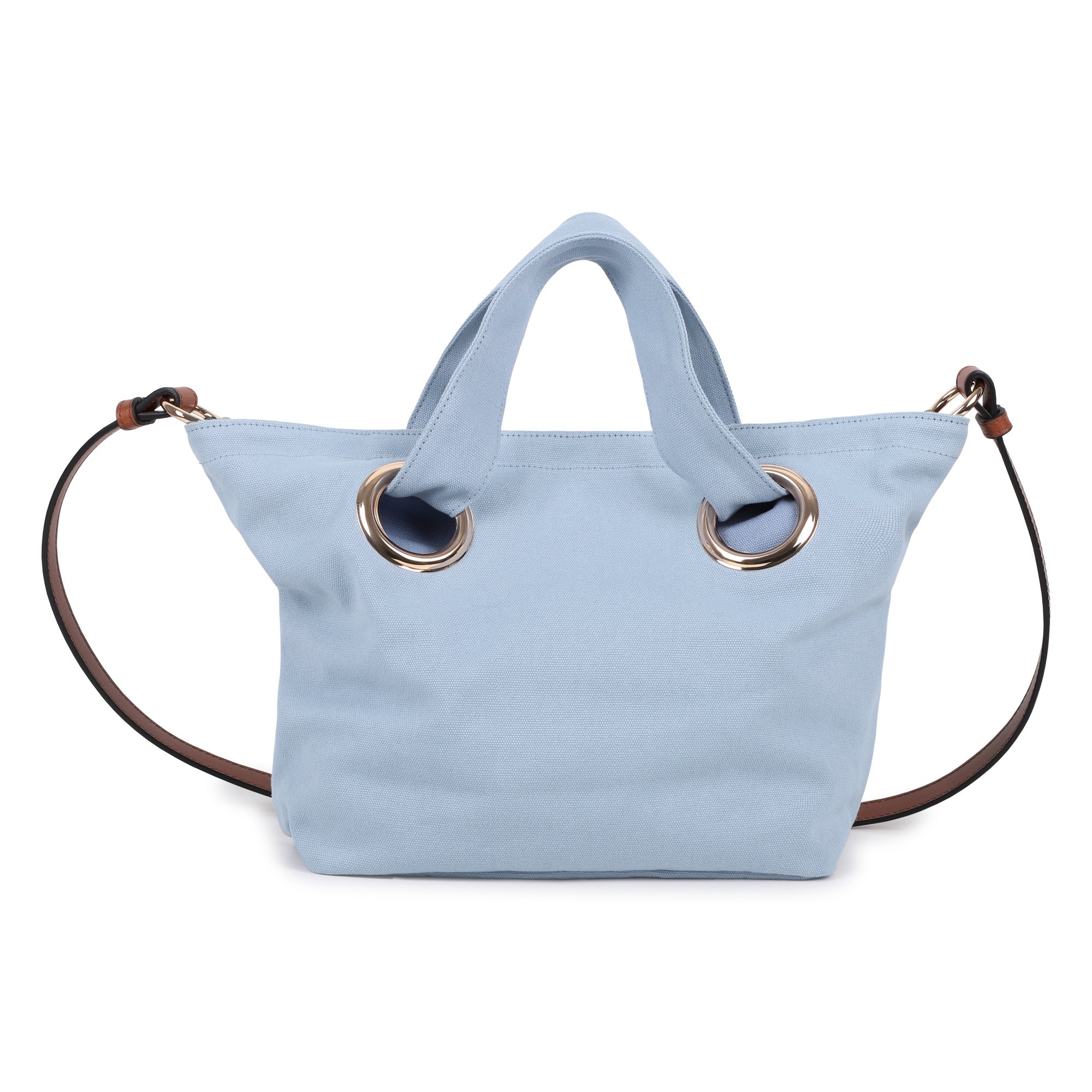 Girls Light Blue Embroidered Logo Handbag(W40 x H25 x D12 cm)