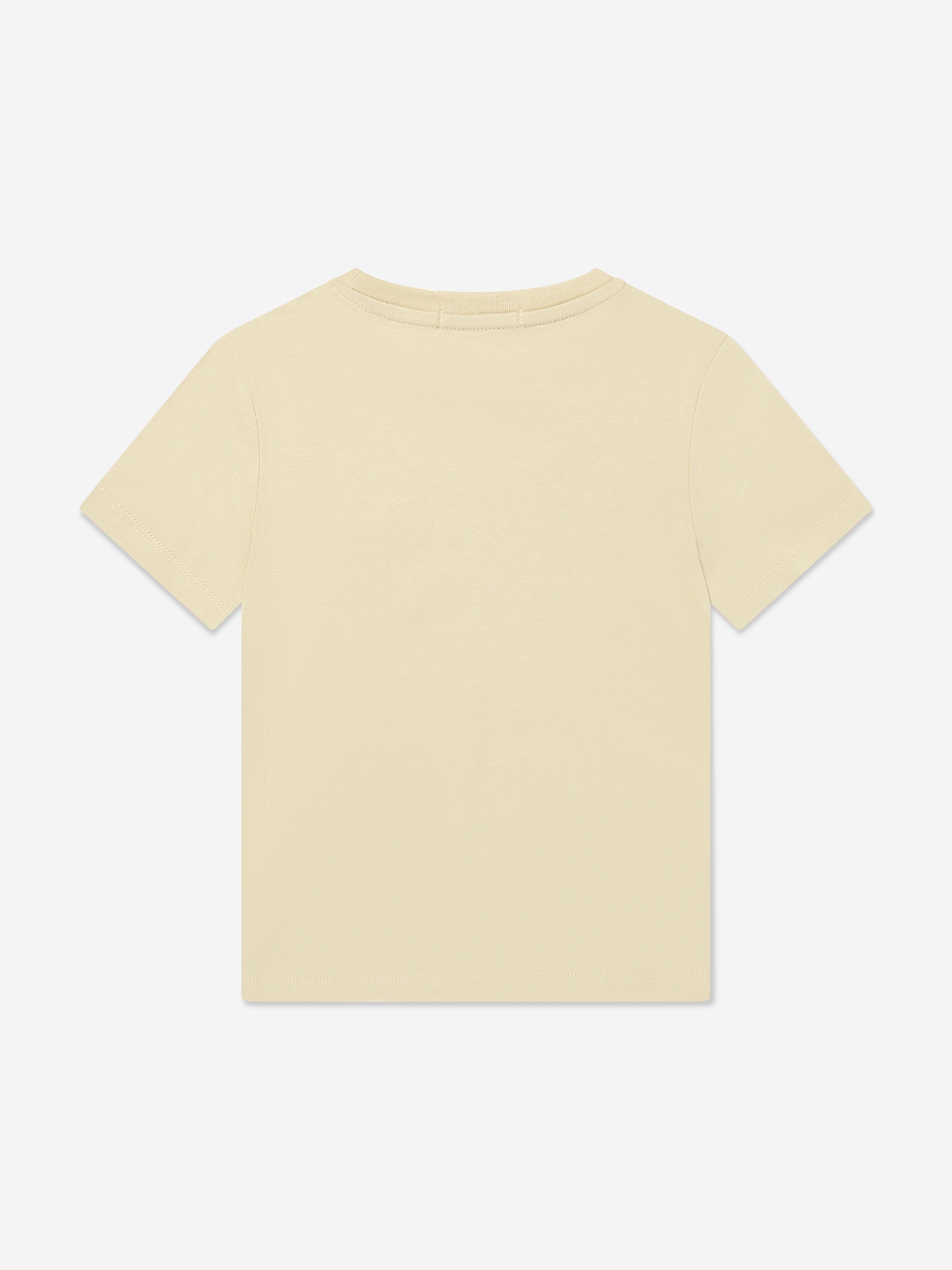 Calvin Klein Kids Monogram Logo T-Shirt in Green