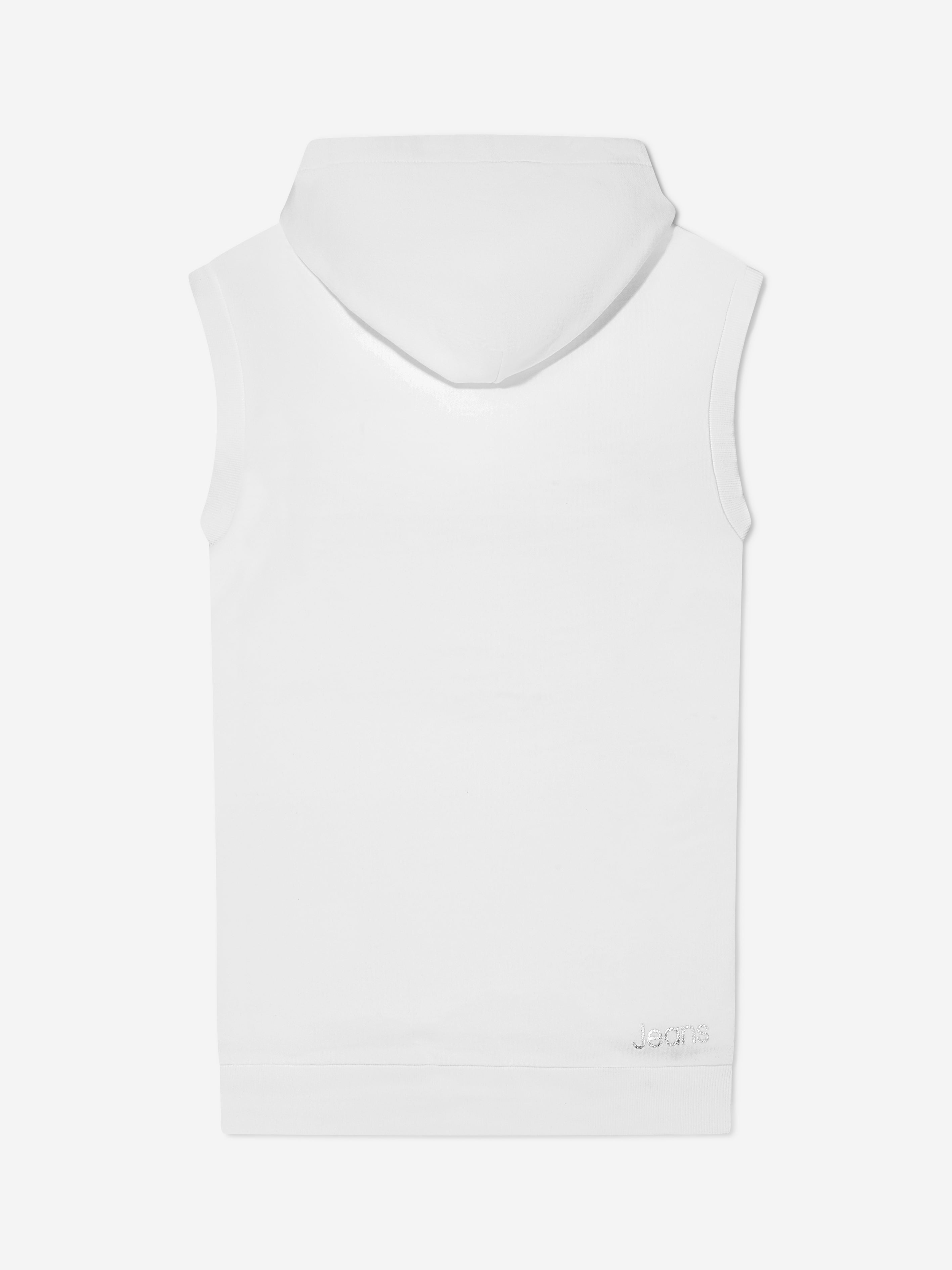 Calvin Klein Girls Cotton Logo Hoodie Dress