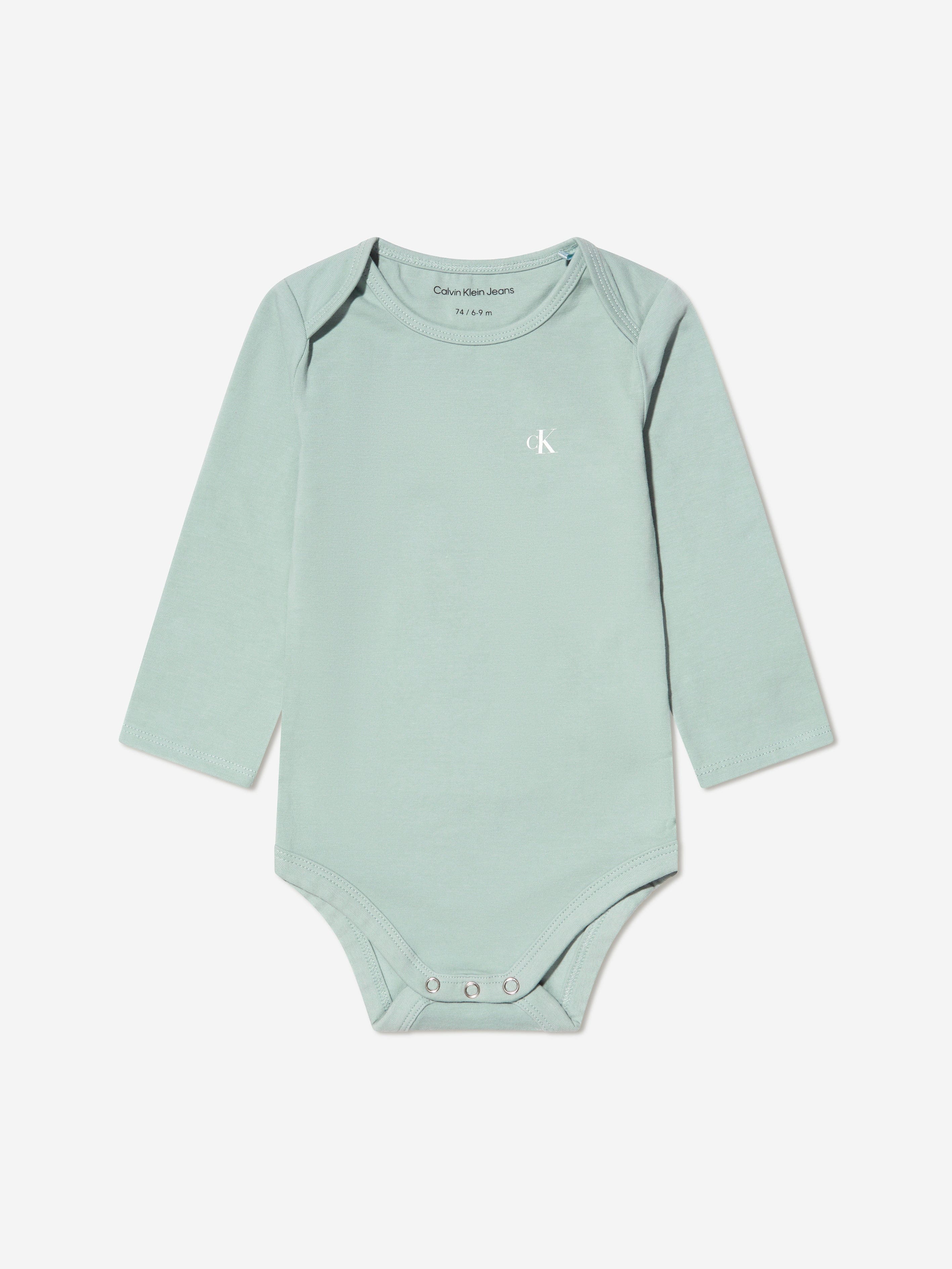 Calvin Klein Baby Unisex Organic Cotton Bodysuit Gift Set