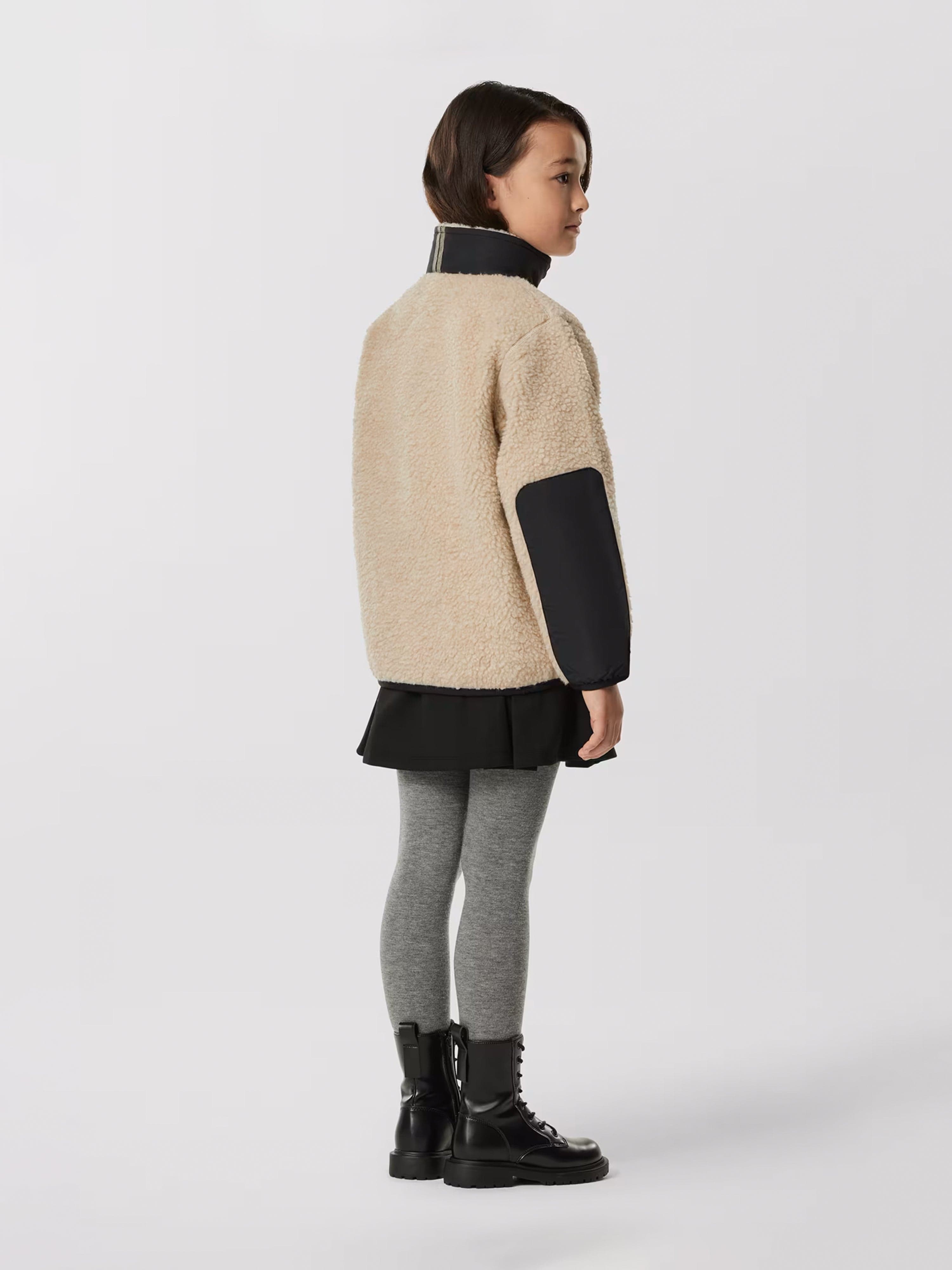 Canada Goose Kids Simcoe Fleece Jacket in Beige