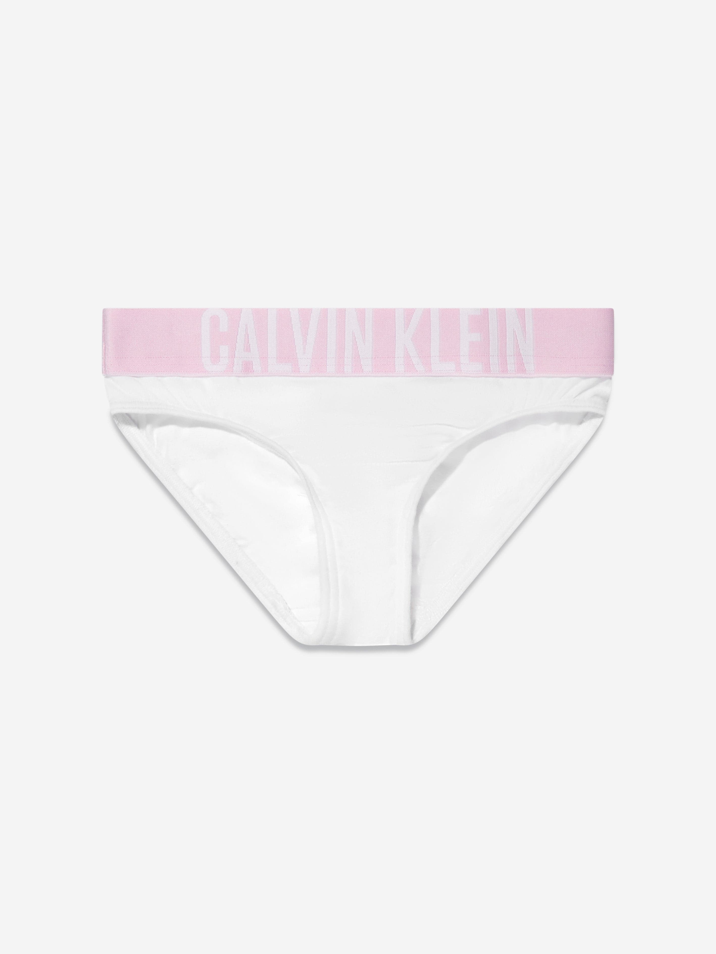 Calvin Klein Girls 3 Pack Bikini Briefs Set in White