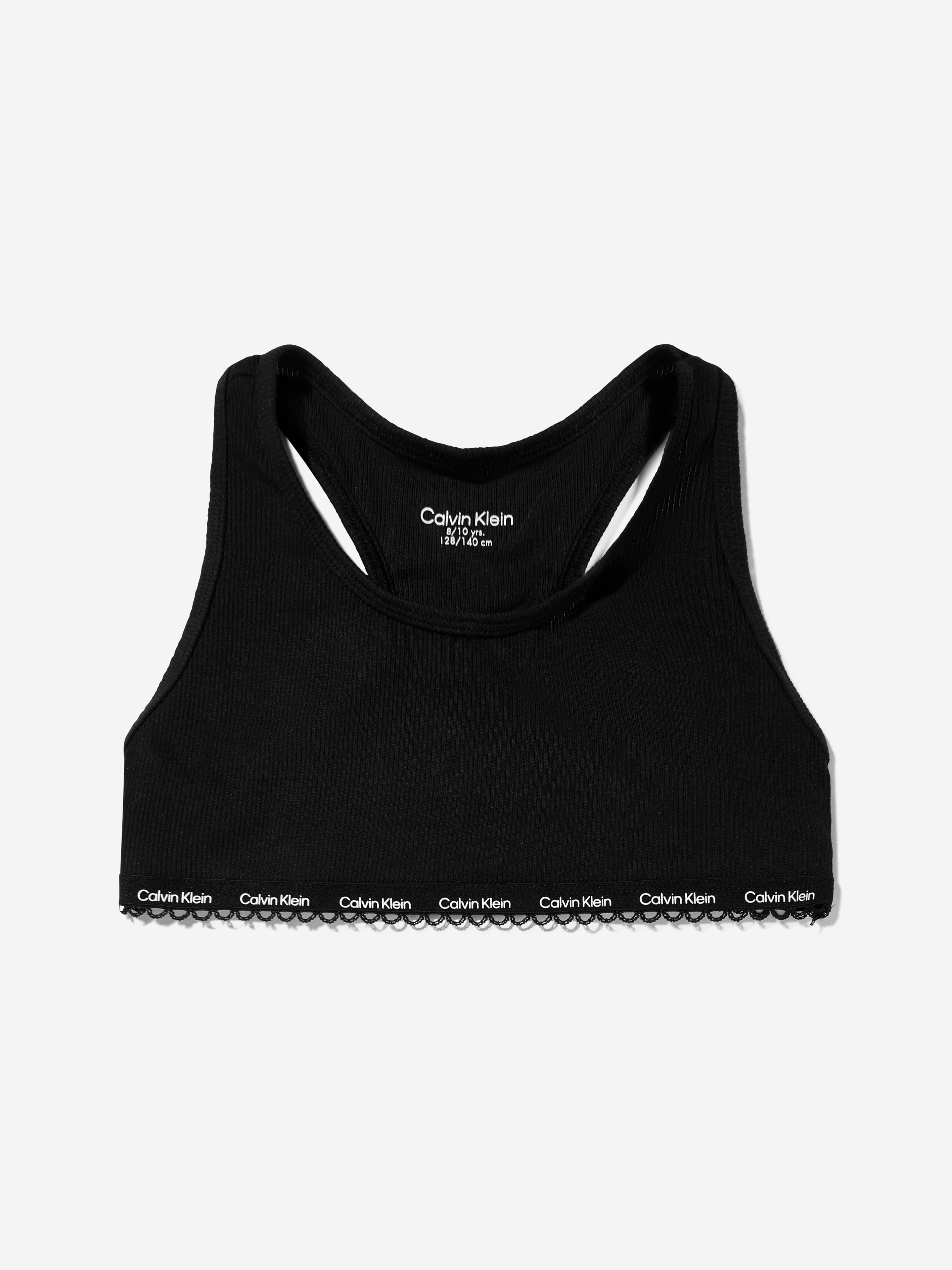 Calvin Klein Girls 2 Pack Bralette Set in Multicolour