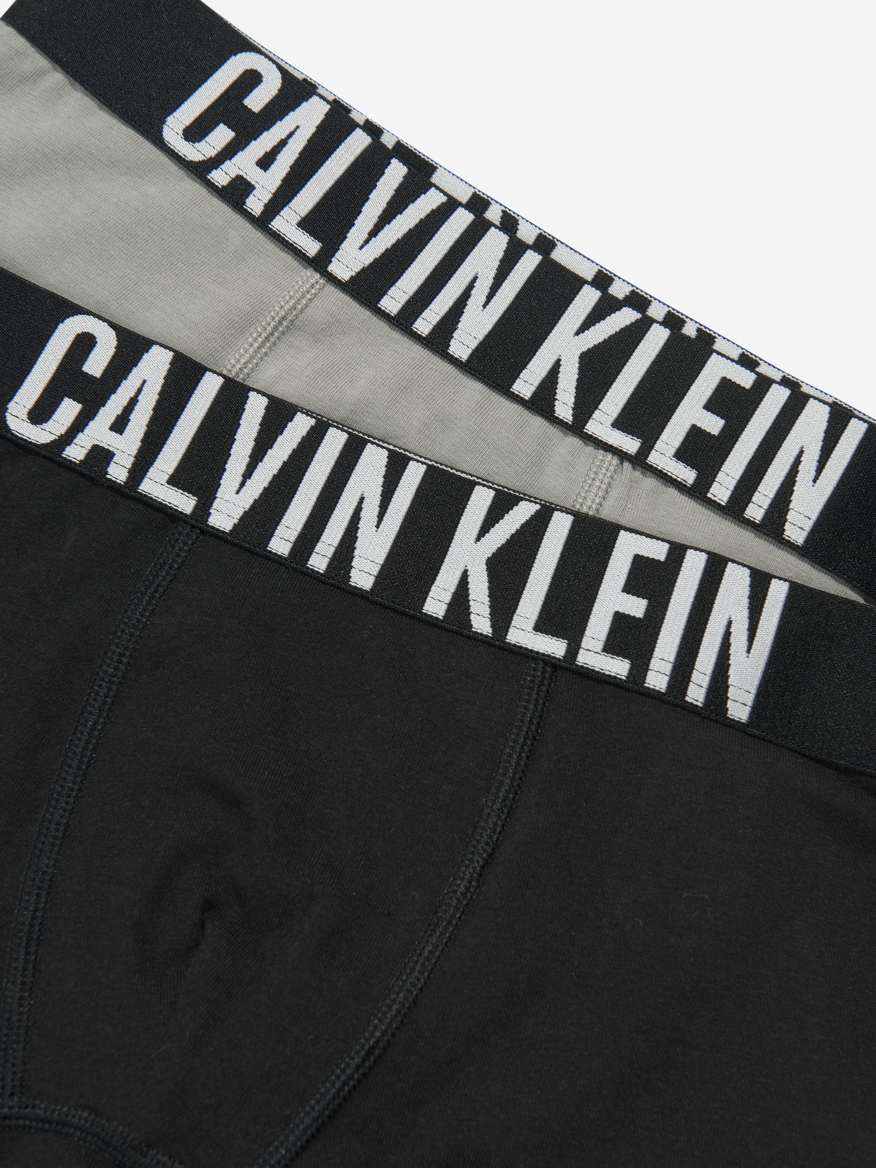 Calvin Klein Boys Boxer Shorts Set (2 Pack) in Grey