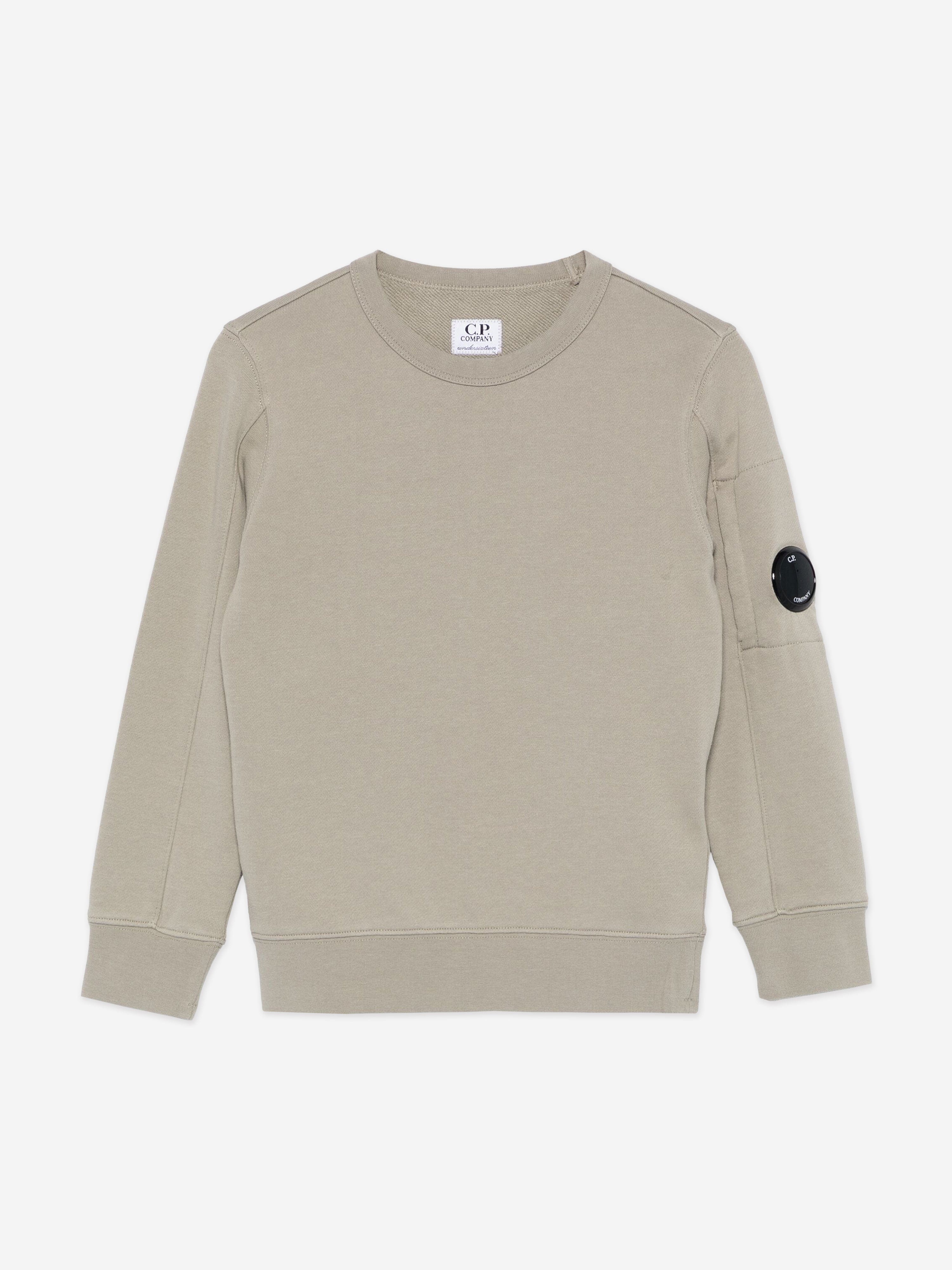 Boys Logo Sweatshirt in Green