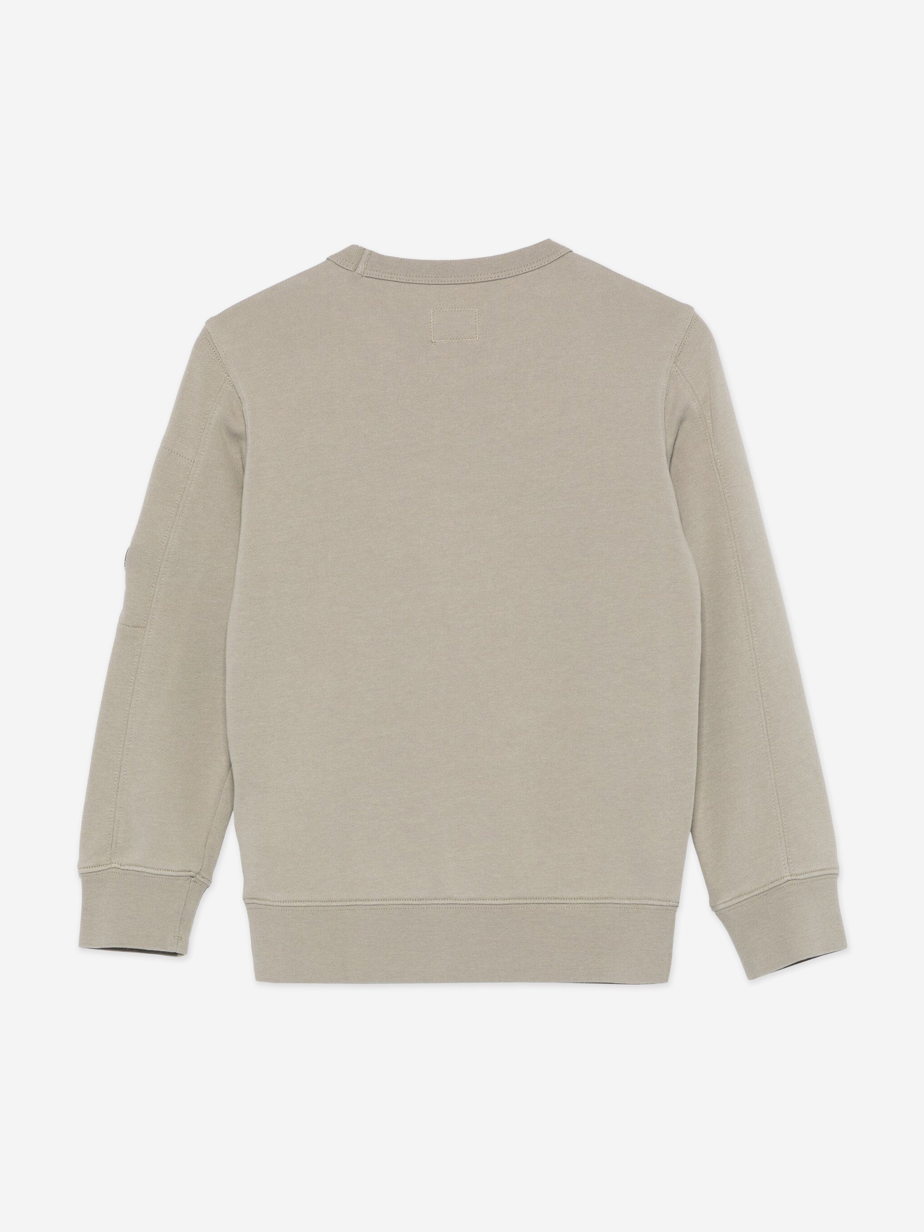 Boys Logo Sweatshirt in Green