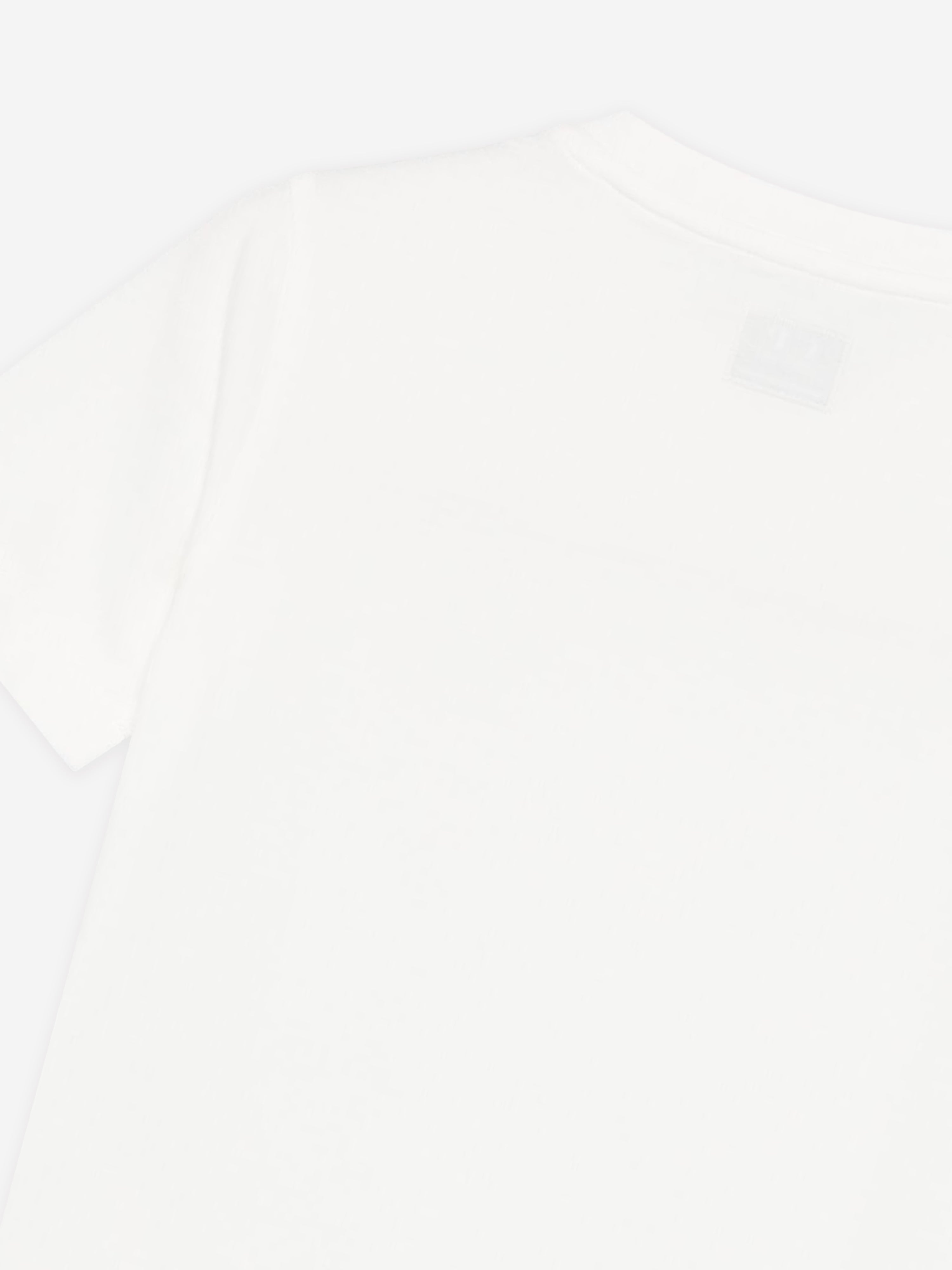 Boys Logo T-Shirt in Ivory