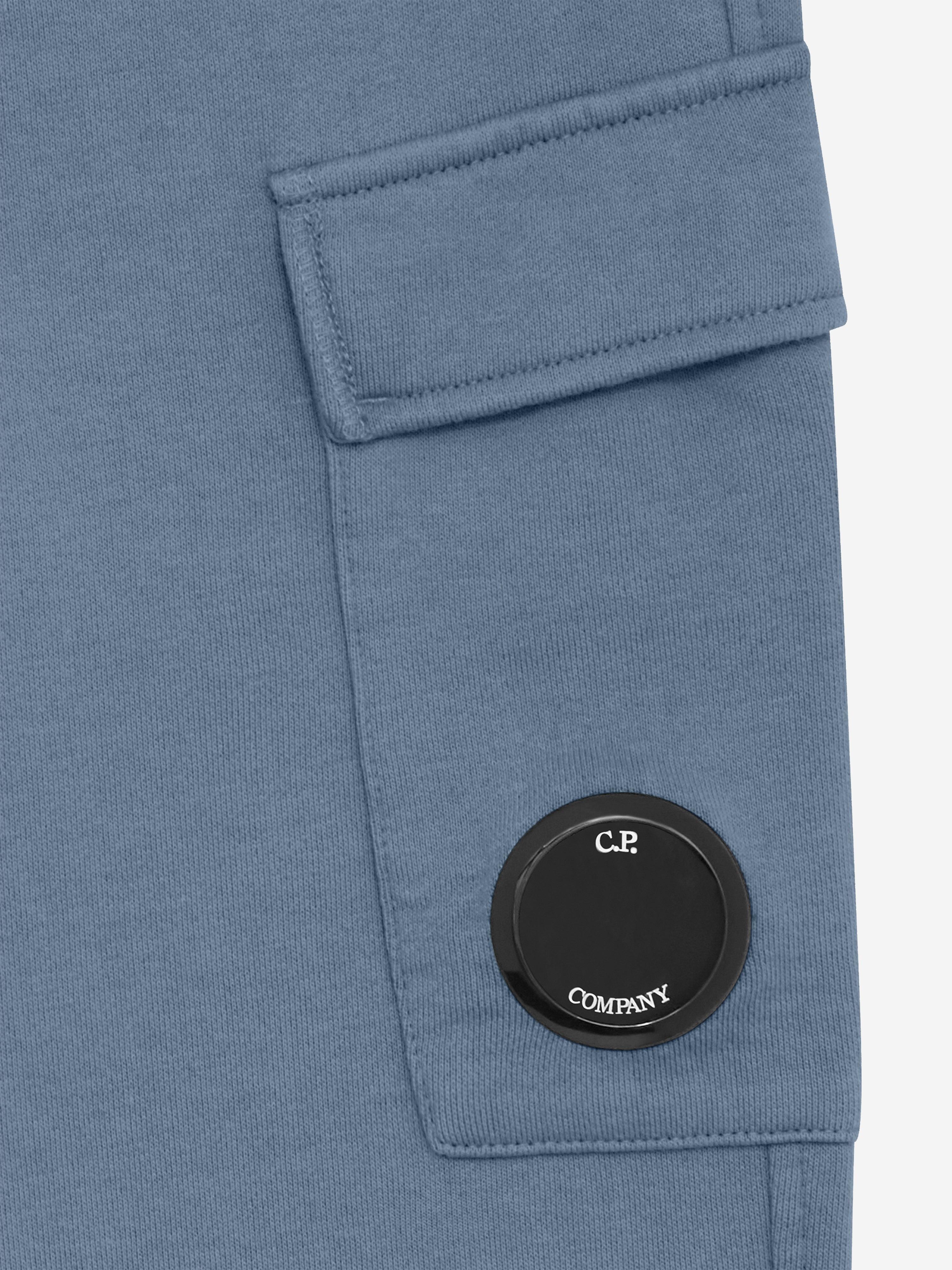 C.P. Company Boys Cargo Joggers in Grey