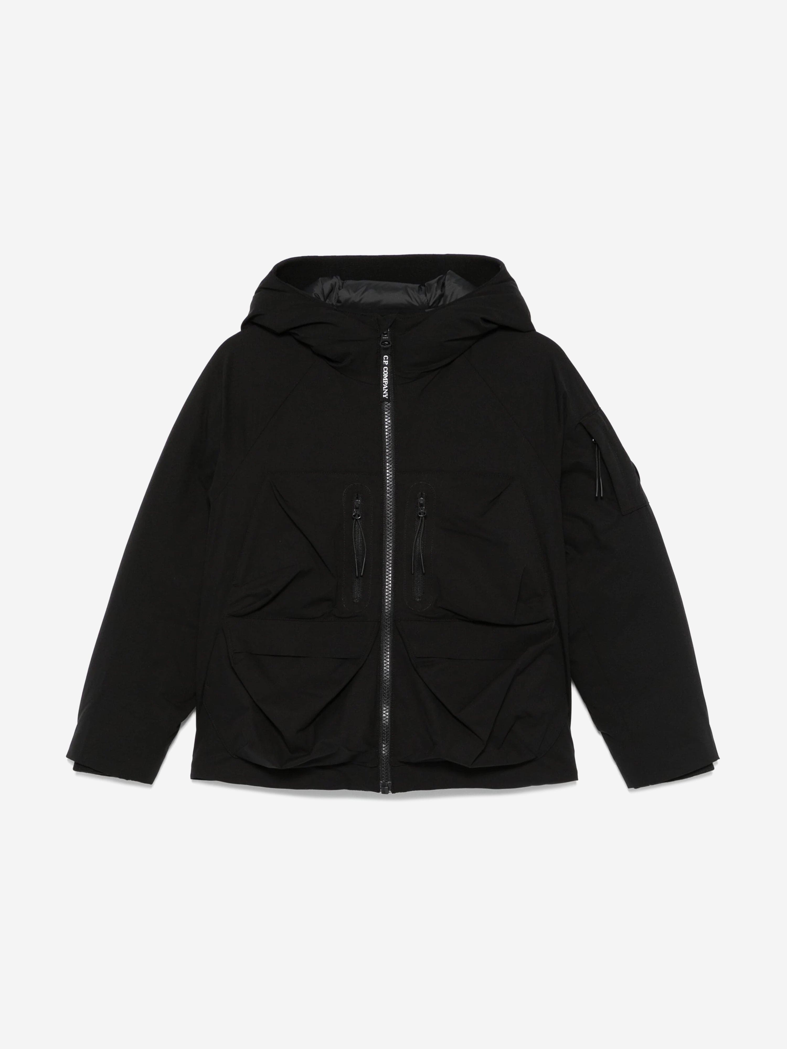 Boys Padded Jacket in Black