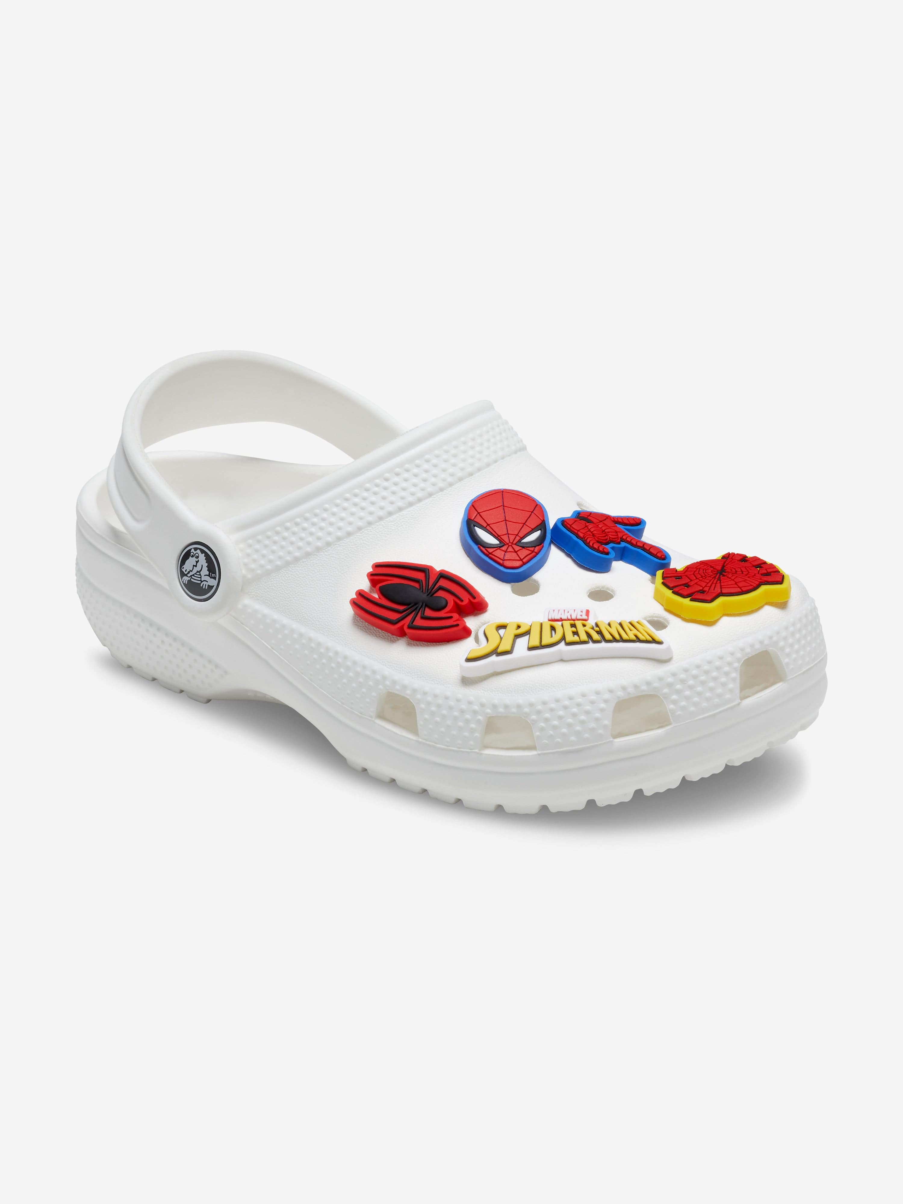Kids Spider Man Jibbitz™ Charm 5 Pack in Multicolour