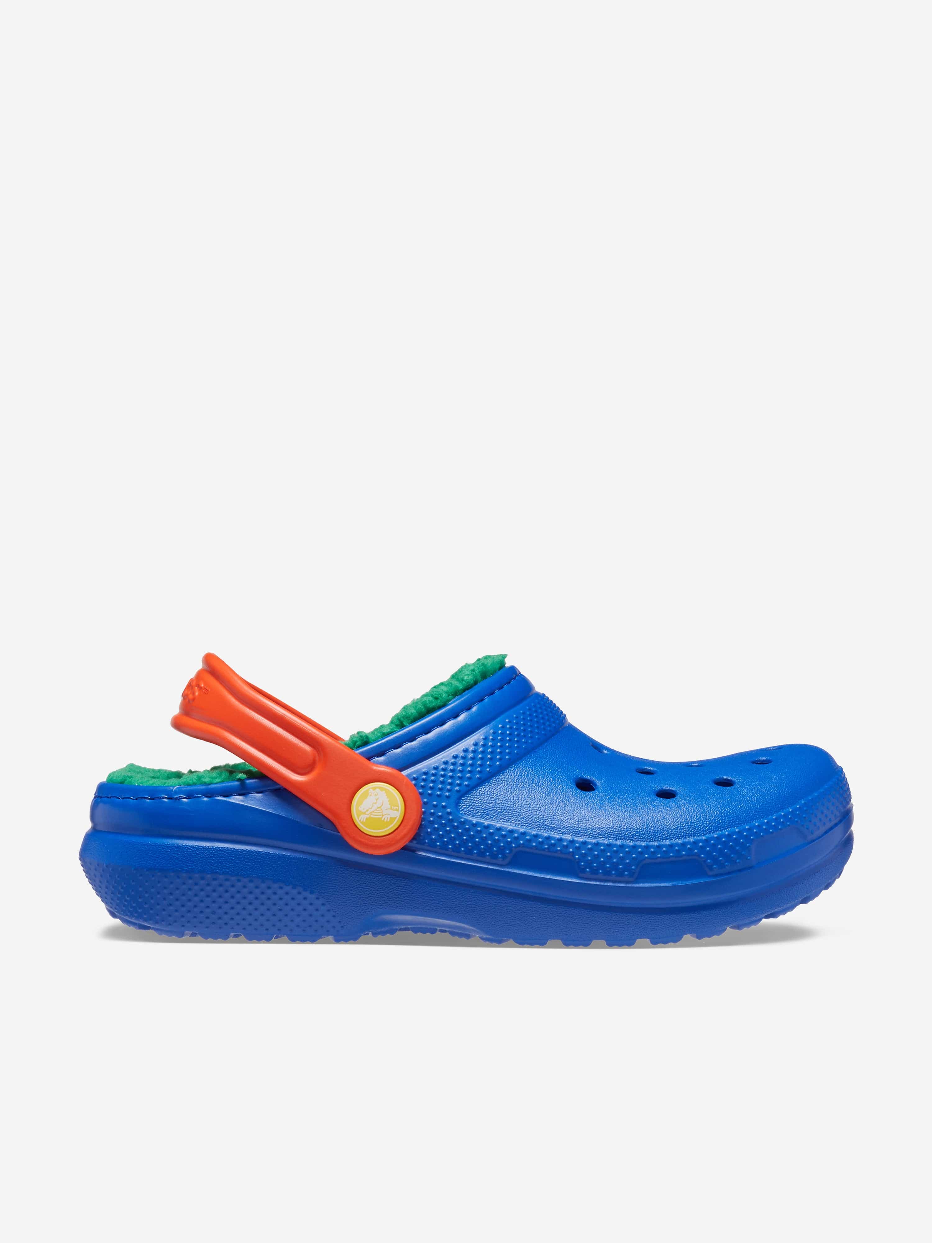 Boys Classic Lined Clog in Blue