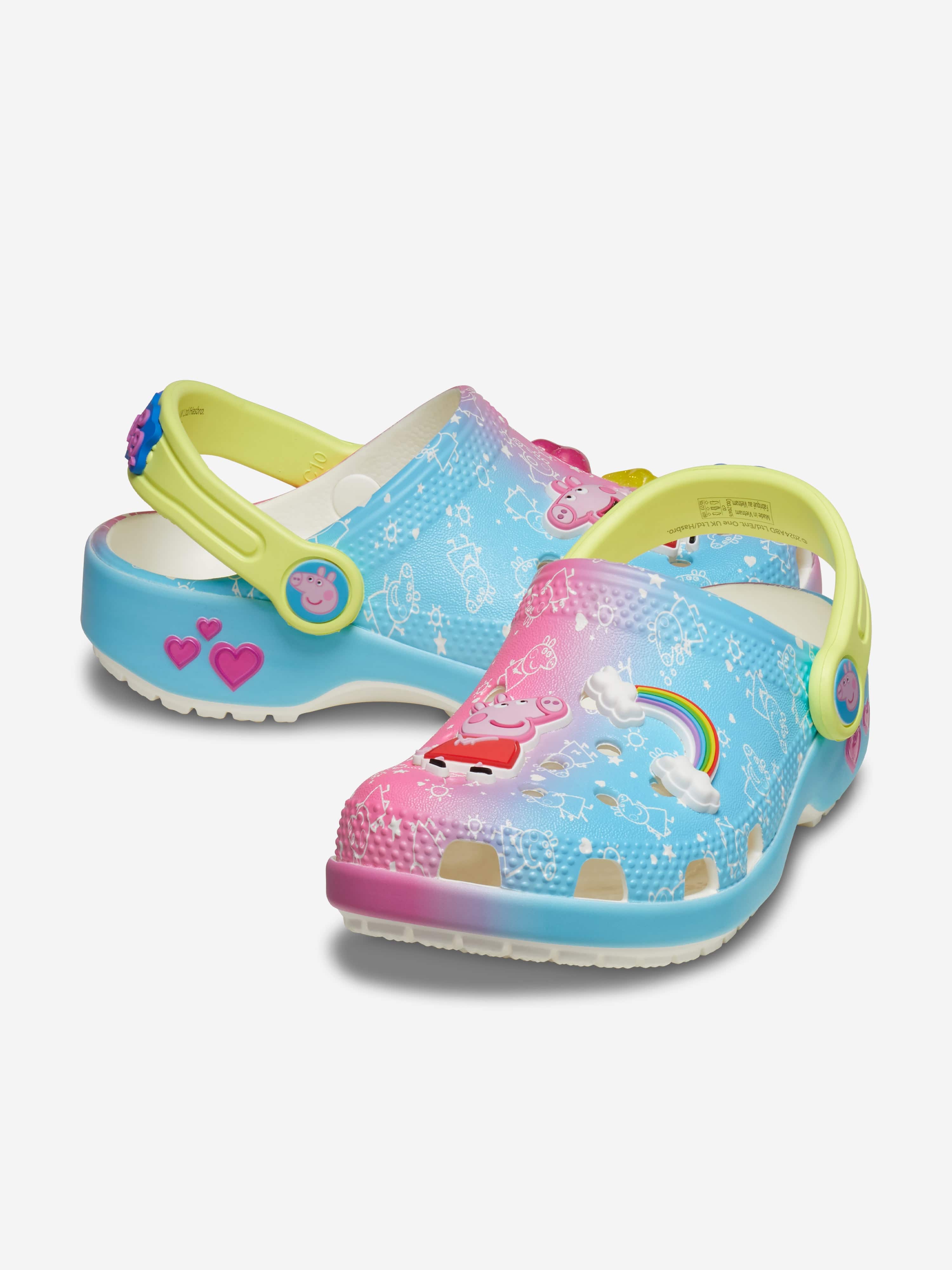 Girls Peppa Pig Clog in Blue