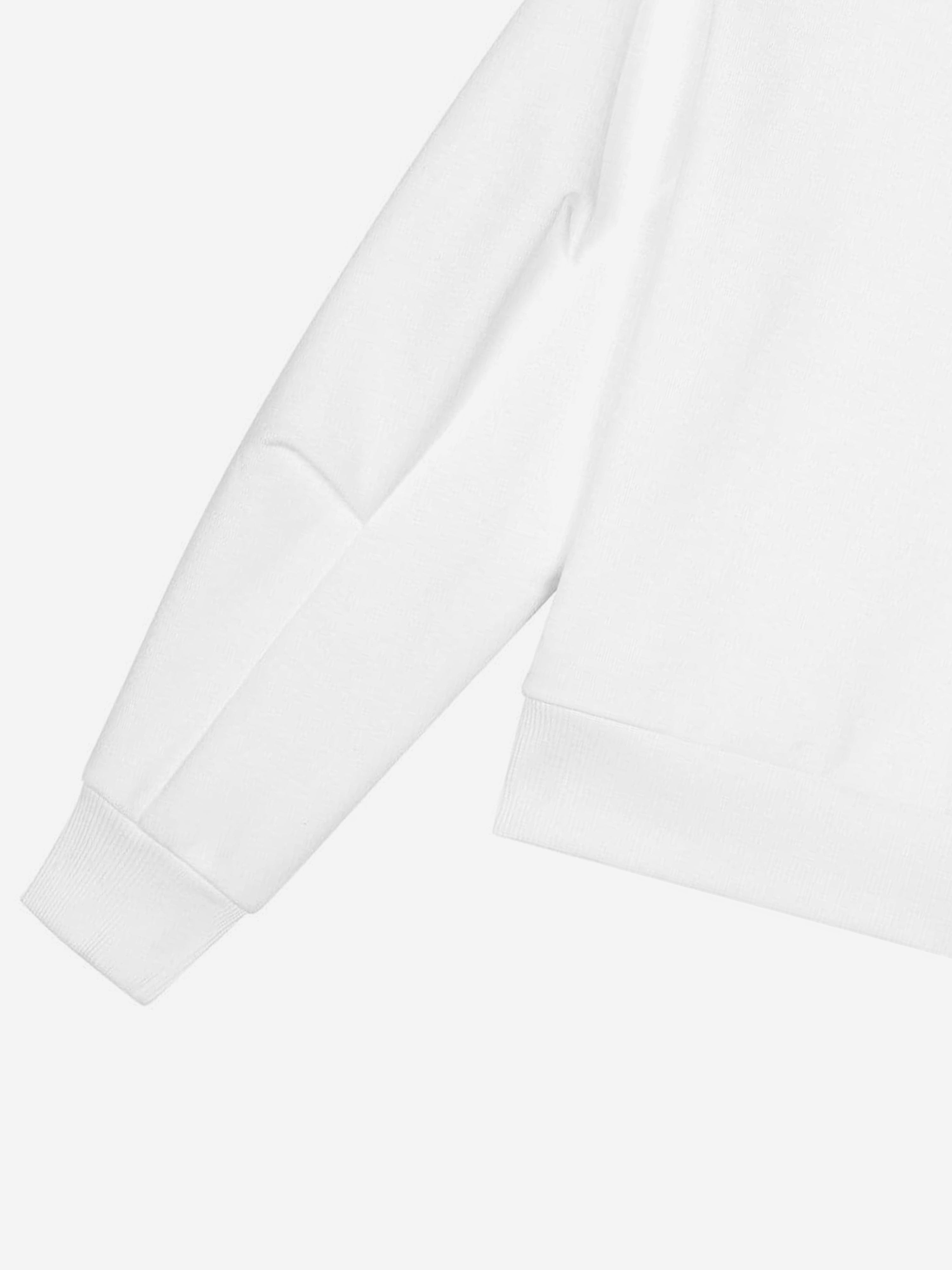 Dolce & Gabbana Girls Maiolica Logo Sweatshirt in White