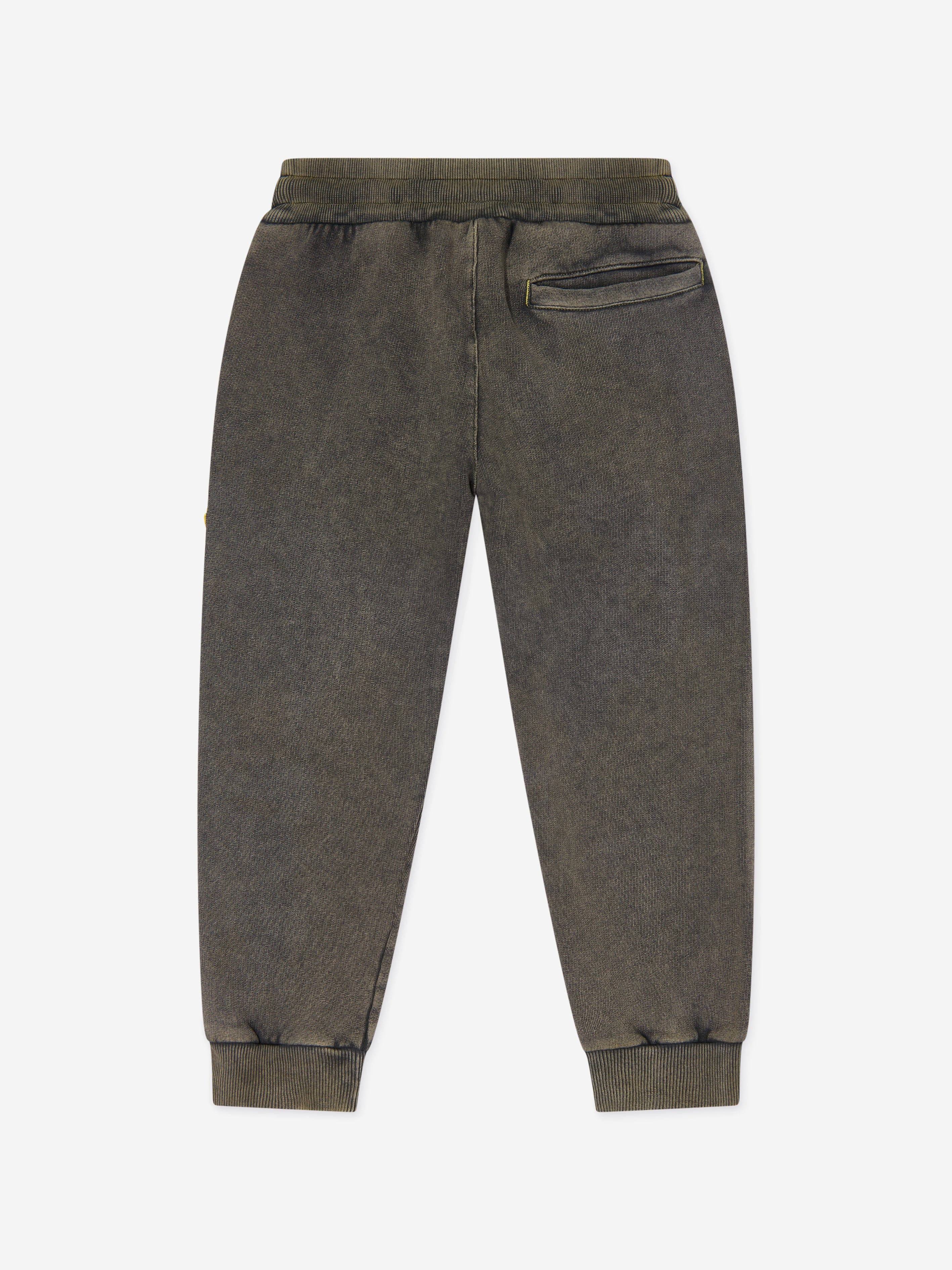 Dolce & Gabbana Boys Logo Joggers in Black