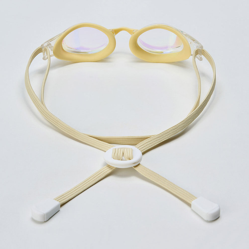 Adult Yellow Rubber Ring Racing Goggles(DALI_WHBT)