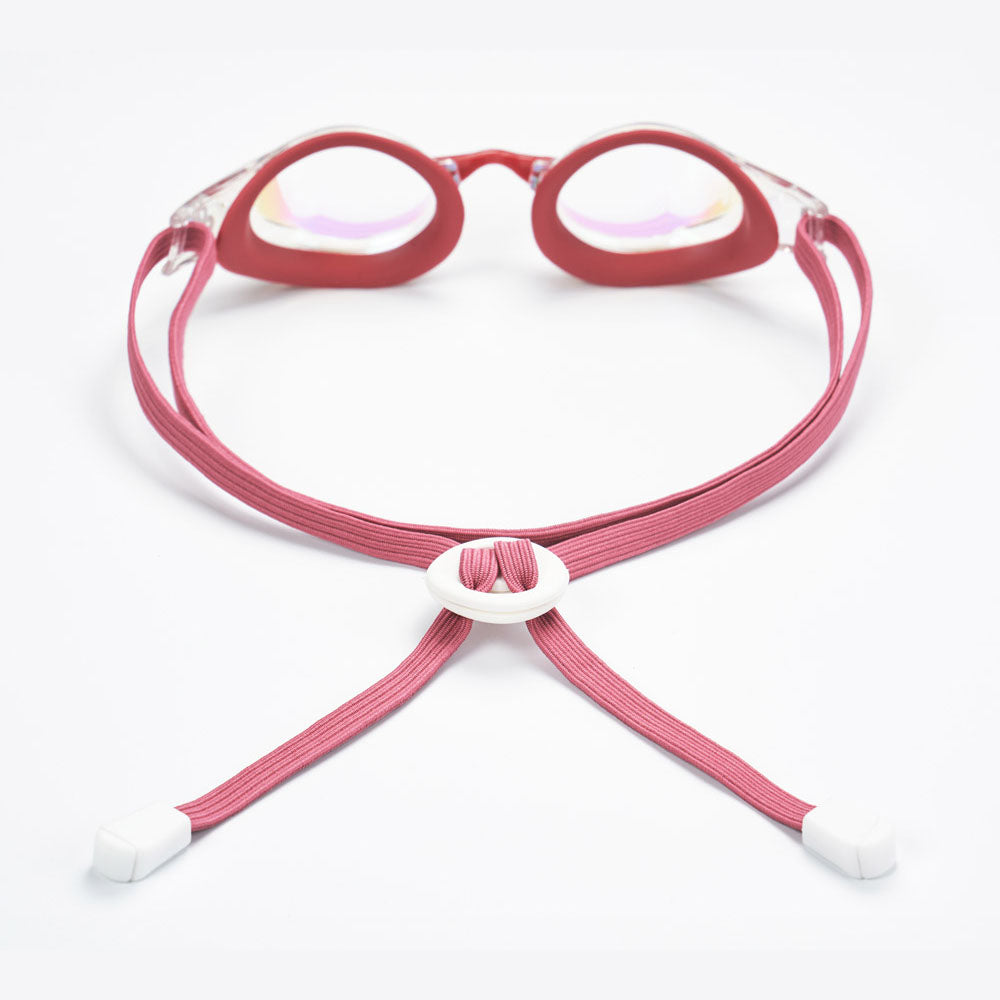 Adult Pink Rubber Ring Racing Goggles(DALI_WHDR)