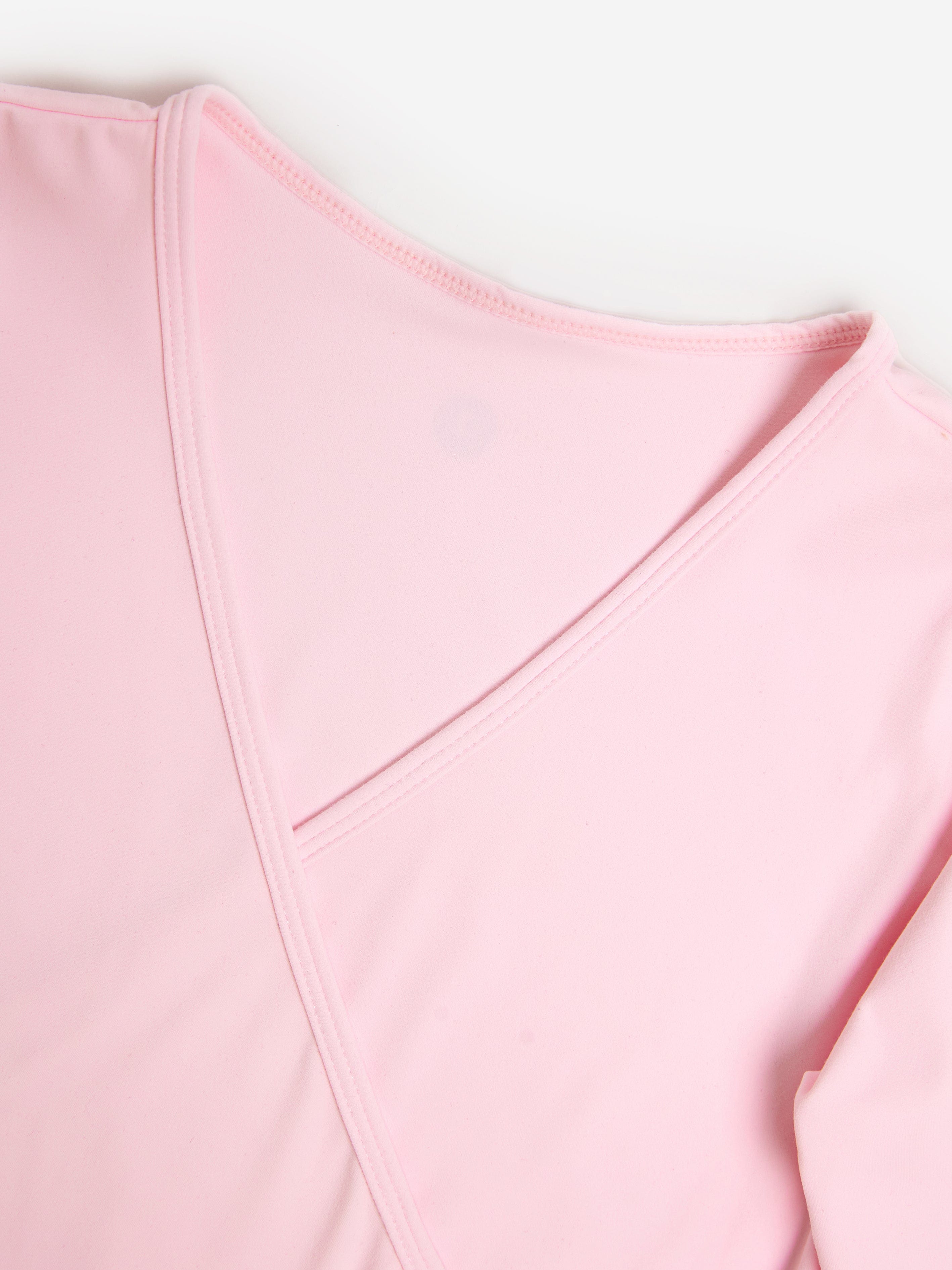 Danskin Girls Rhythm Wrap Top in Pink