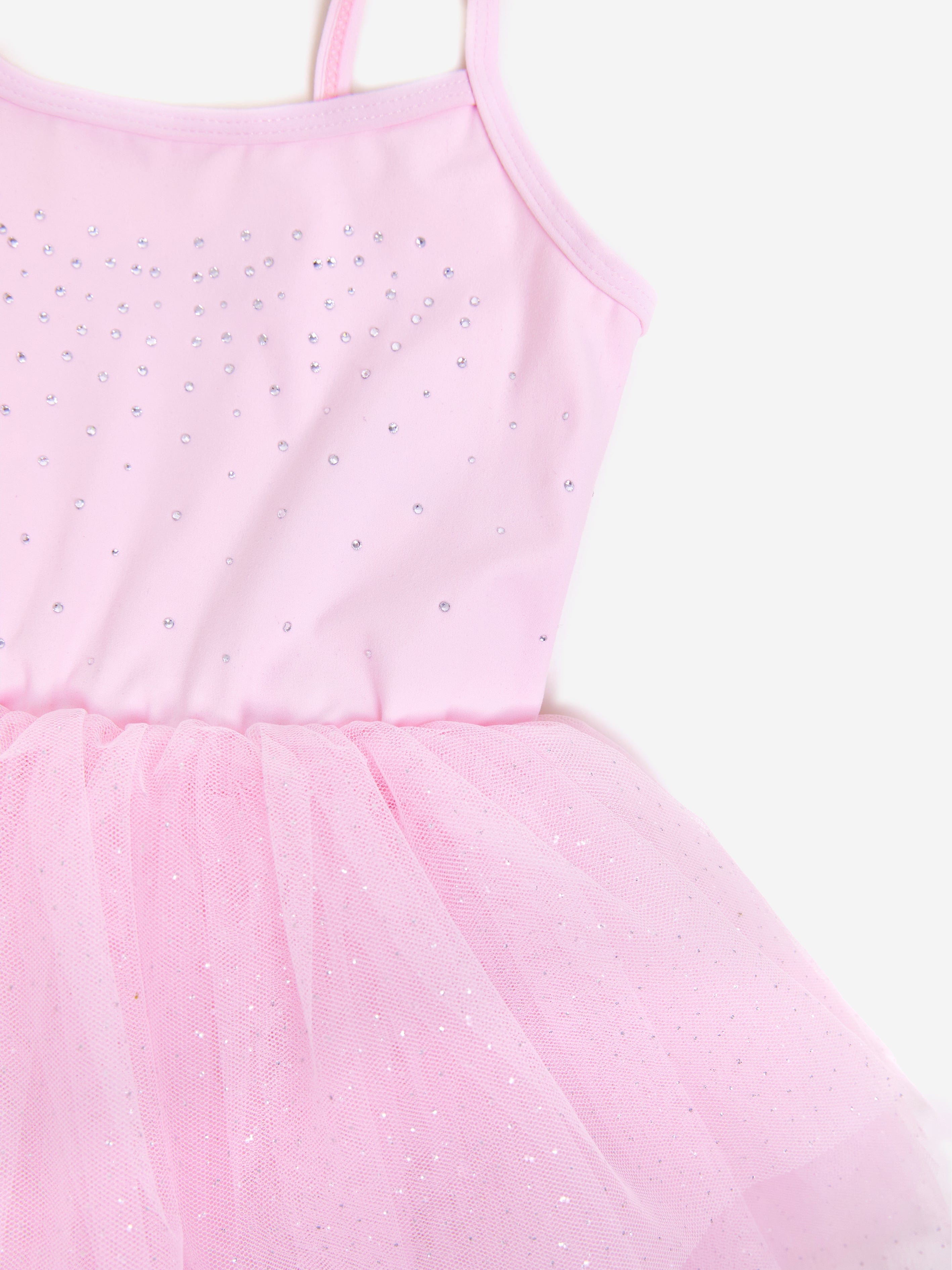 Danskin Girls Jete Bow Back Tutu in Pink