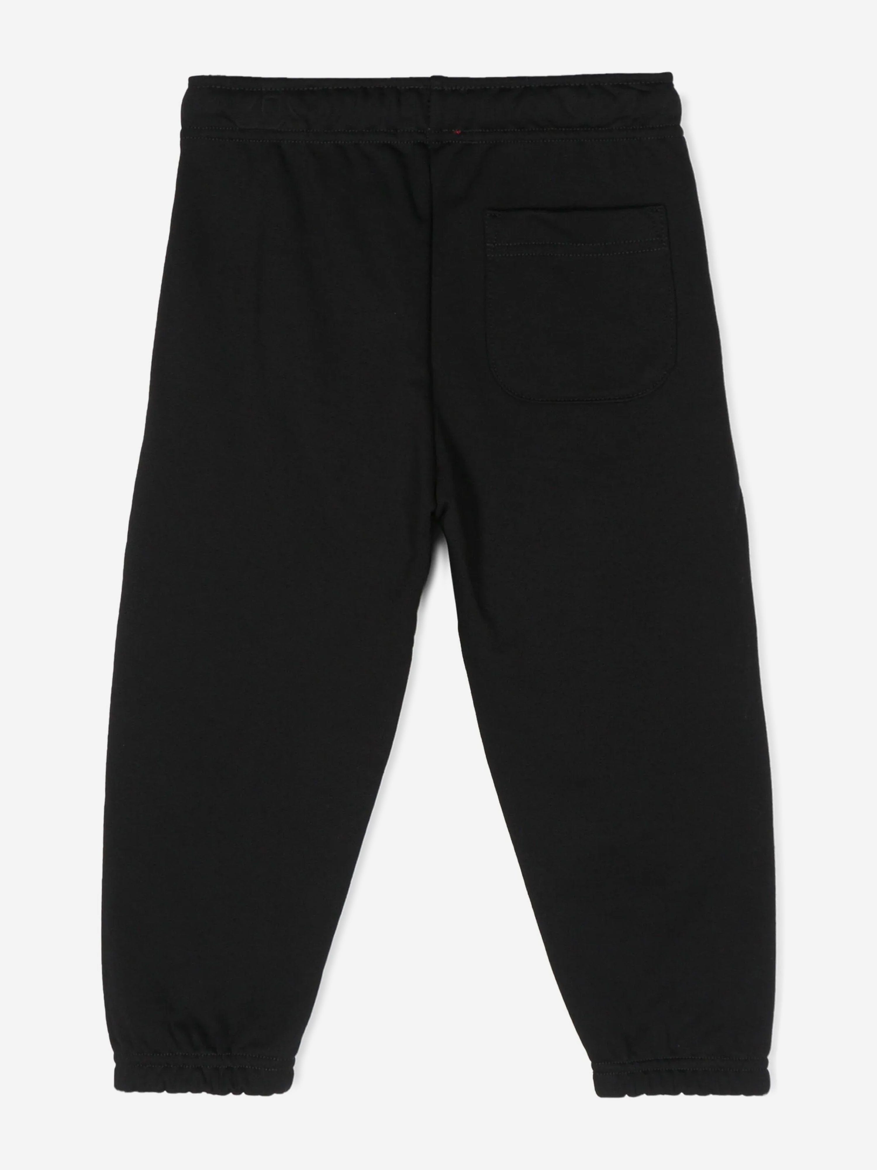 Diesel Kids Logo Joggers in Black