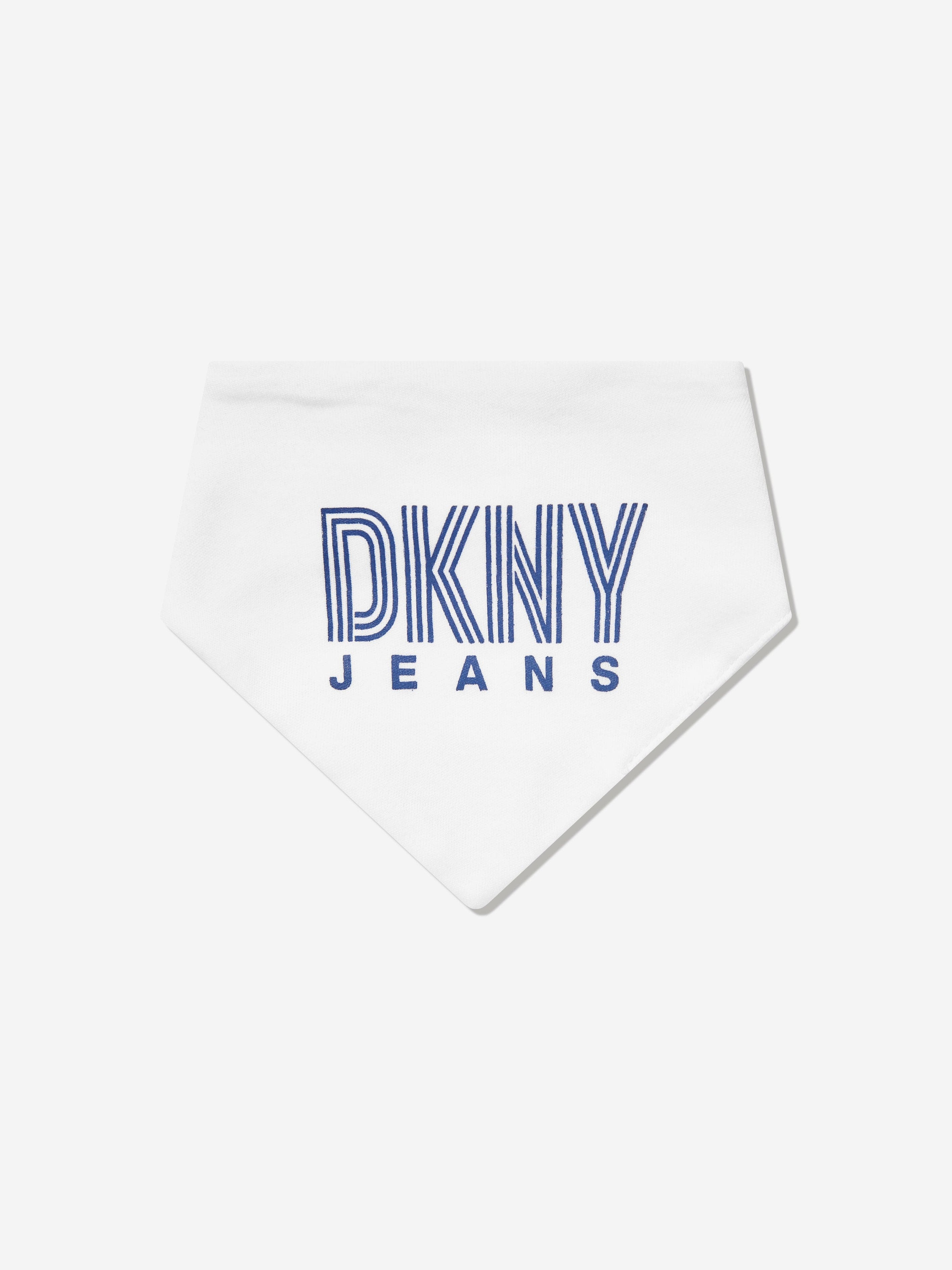 DKNY Baby Boys 5 Pack Bib Set in Navy