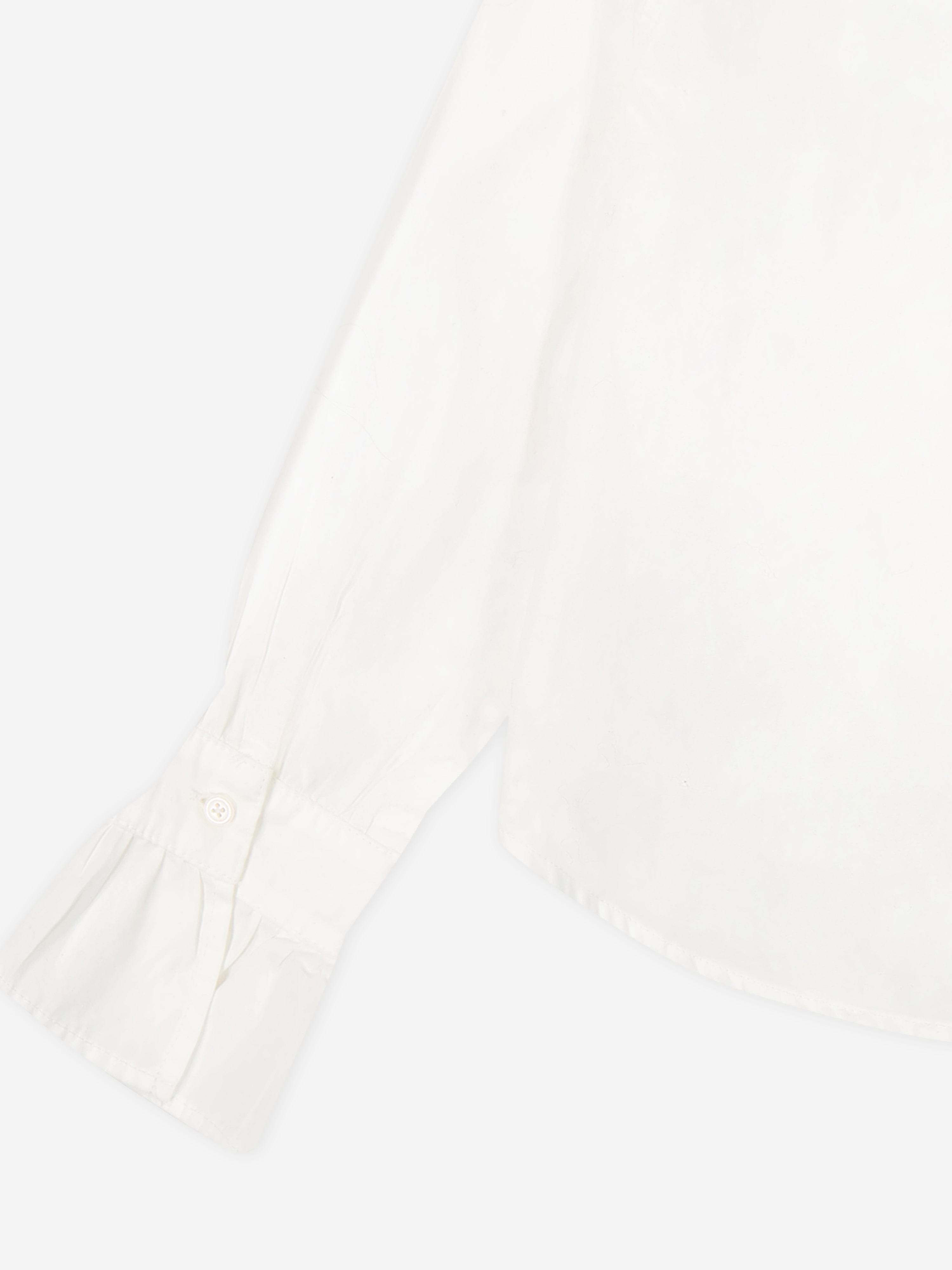 Girls Simona Shirt in White