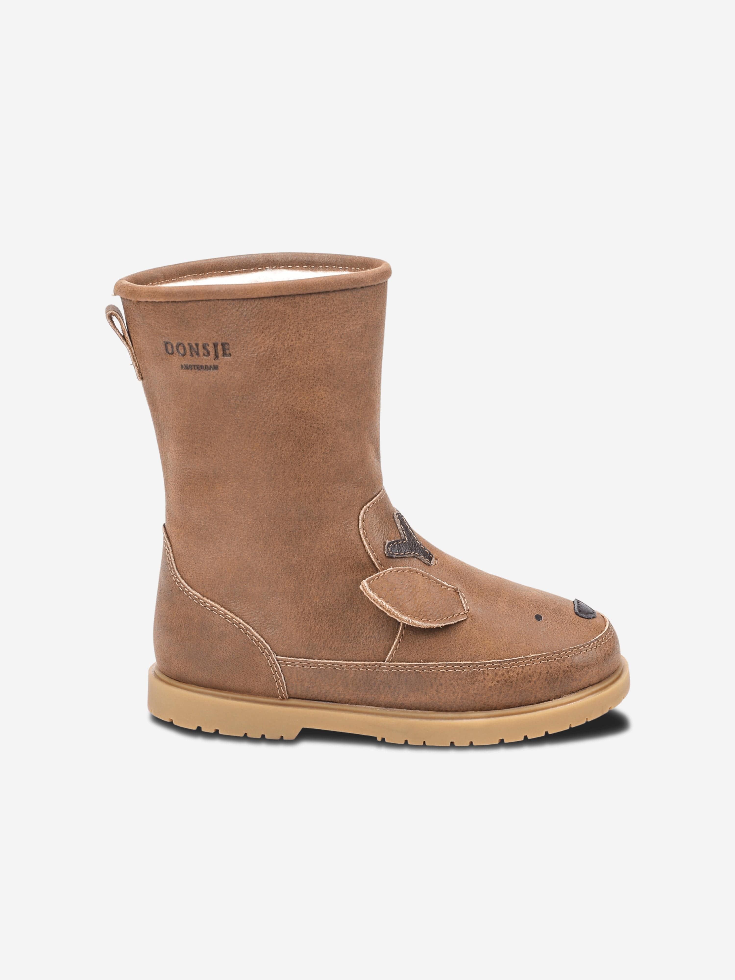 Boys Wadudu Special Stag Boots in Brown