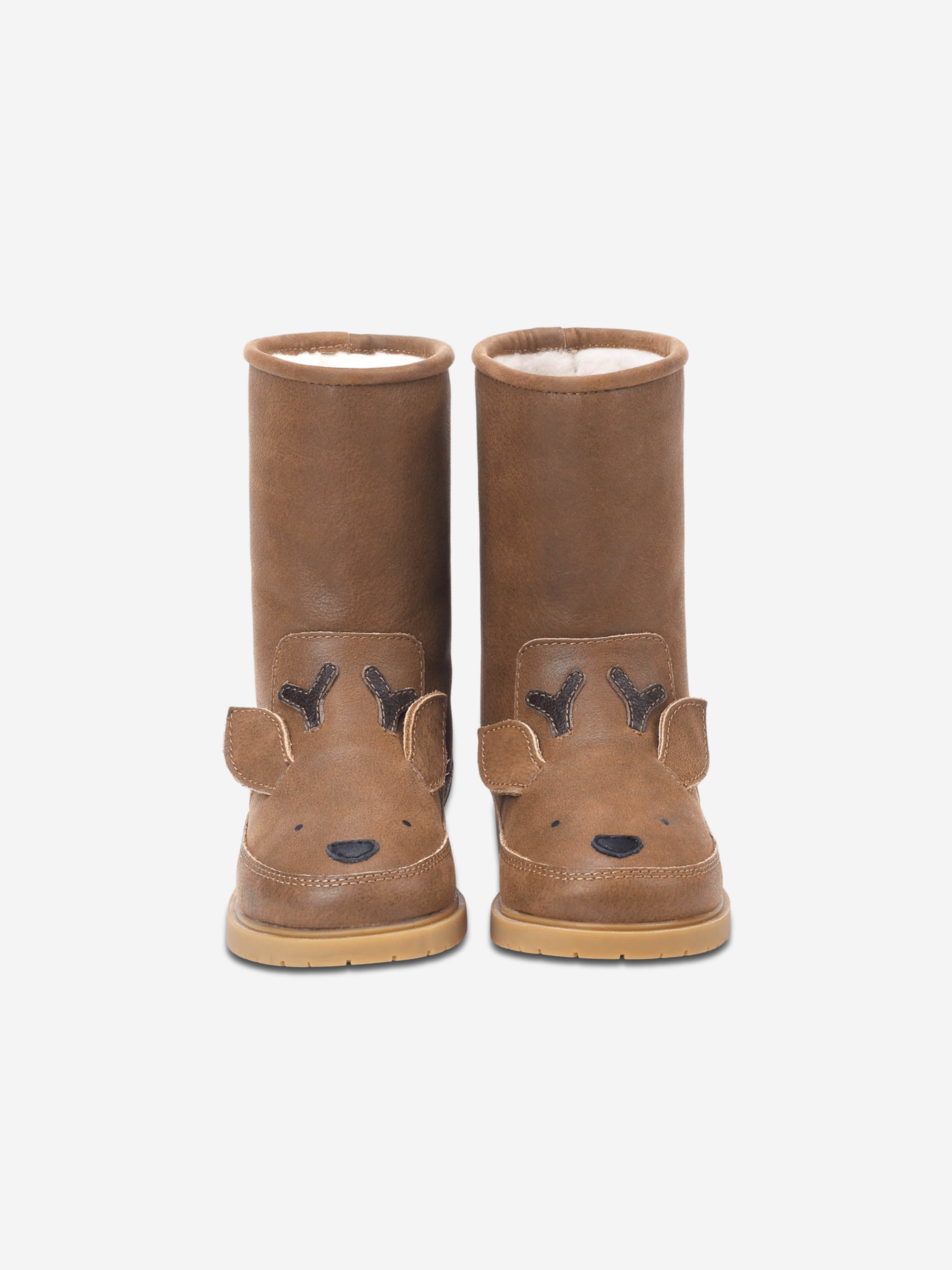 Boys Wadudu Special Stag Boots in Brown