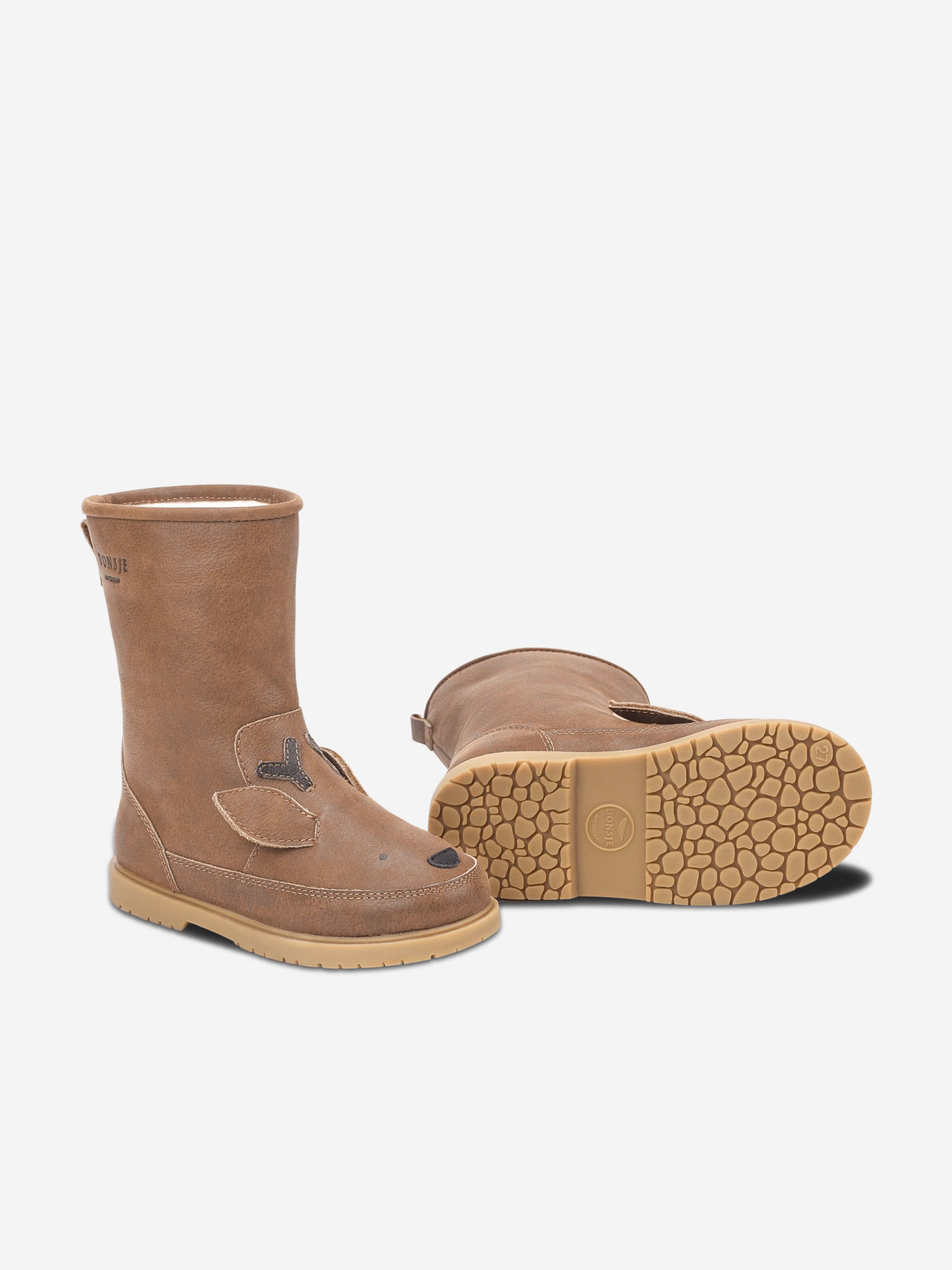 Boys Wadudu Special Stag Boots in Brown