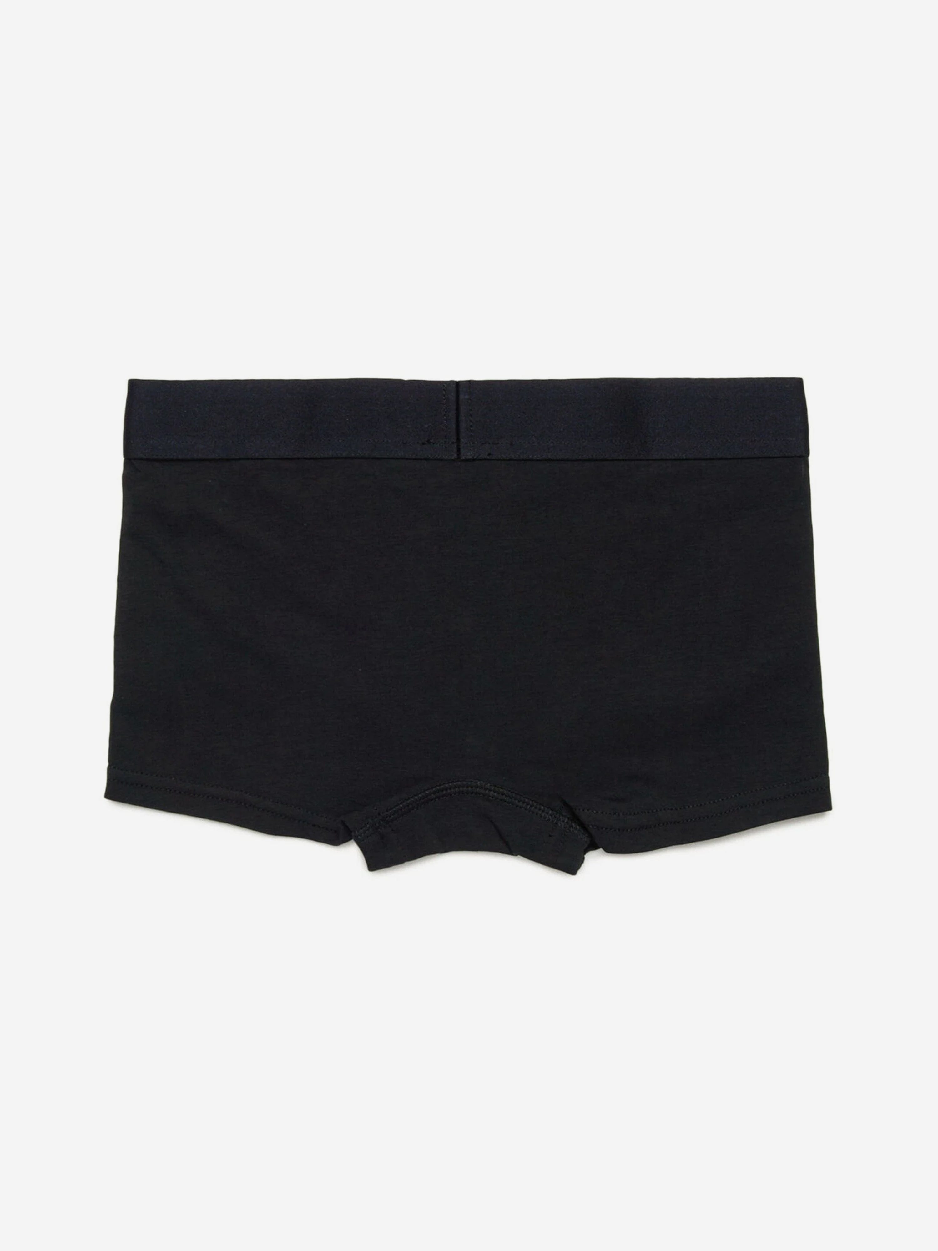 Boys Logo Boxer Shorts in Black
