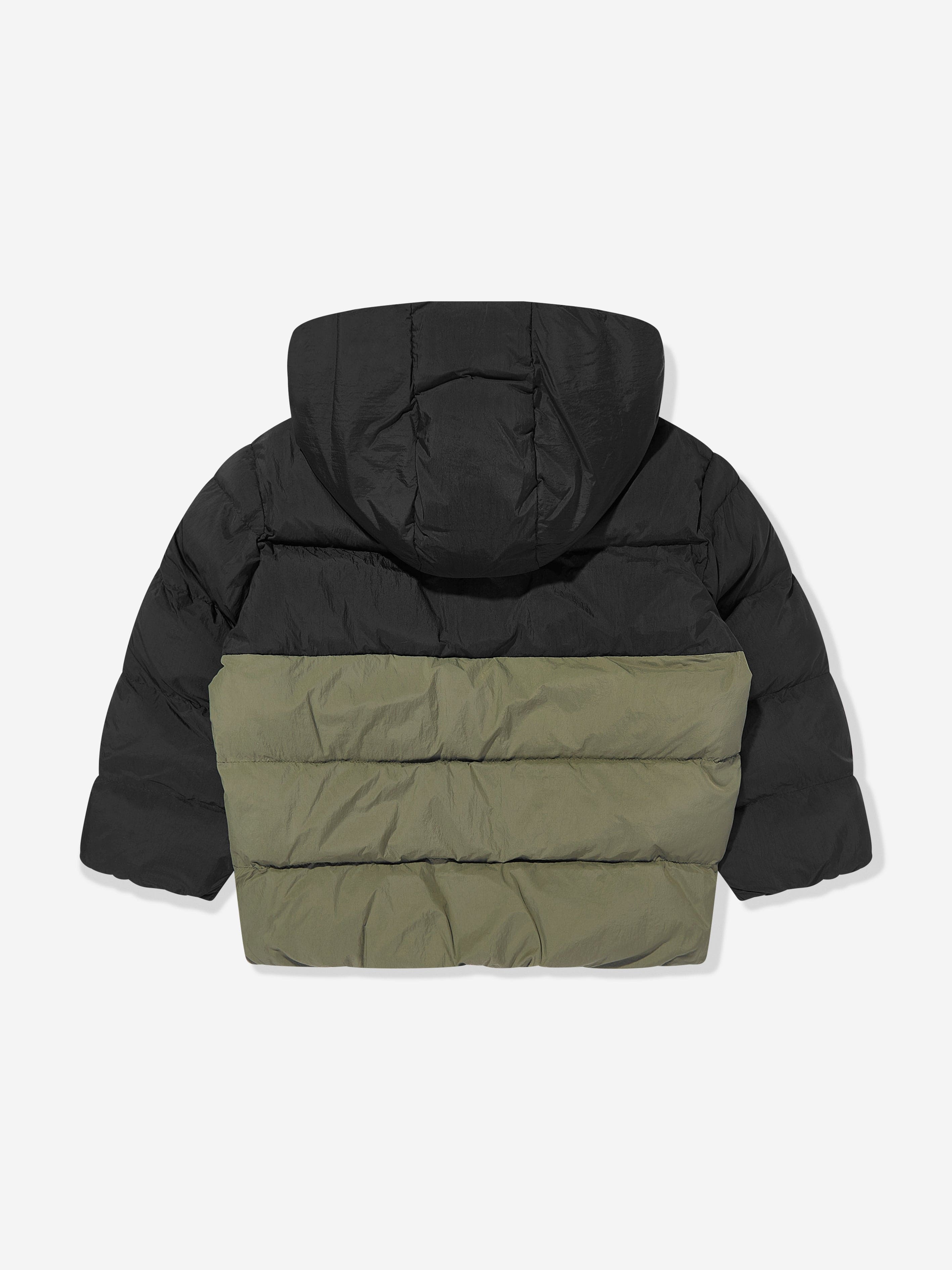 Boys Puffer Jacket in Green