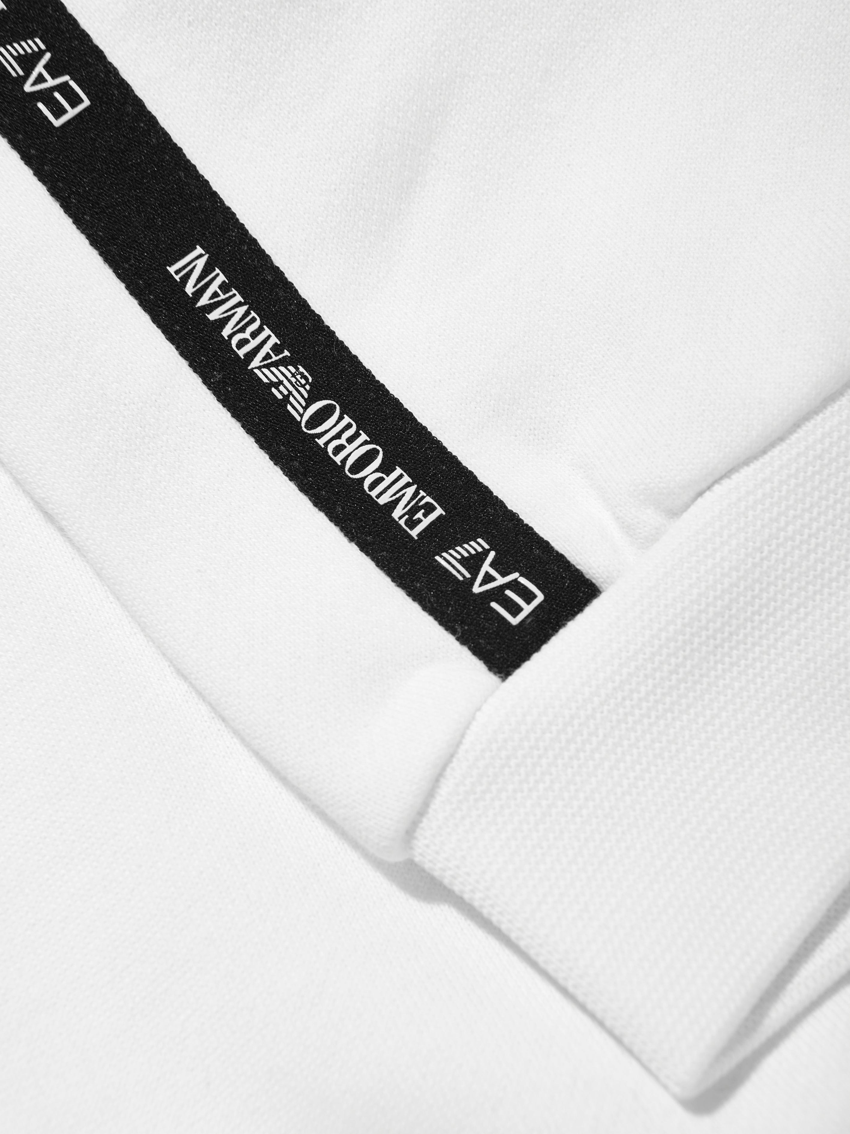 Boys Logo Sweatshirt in White